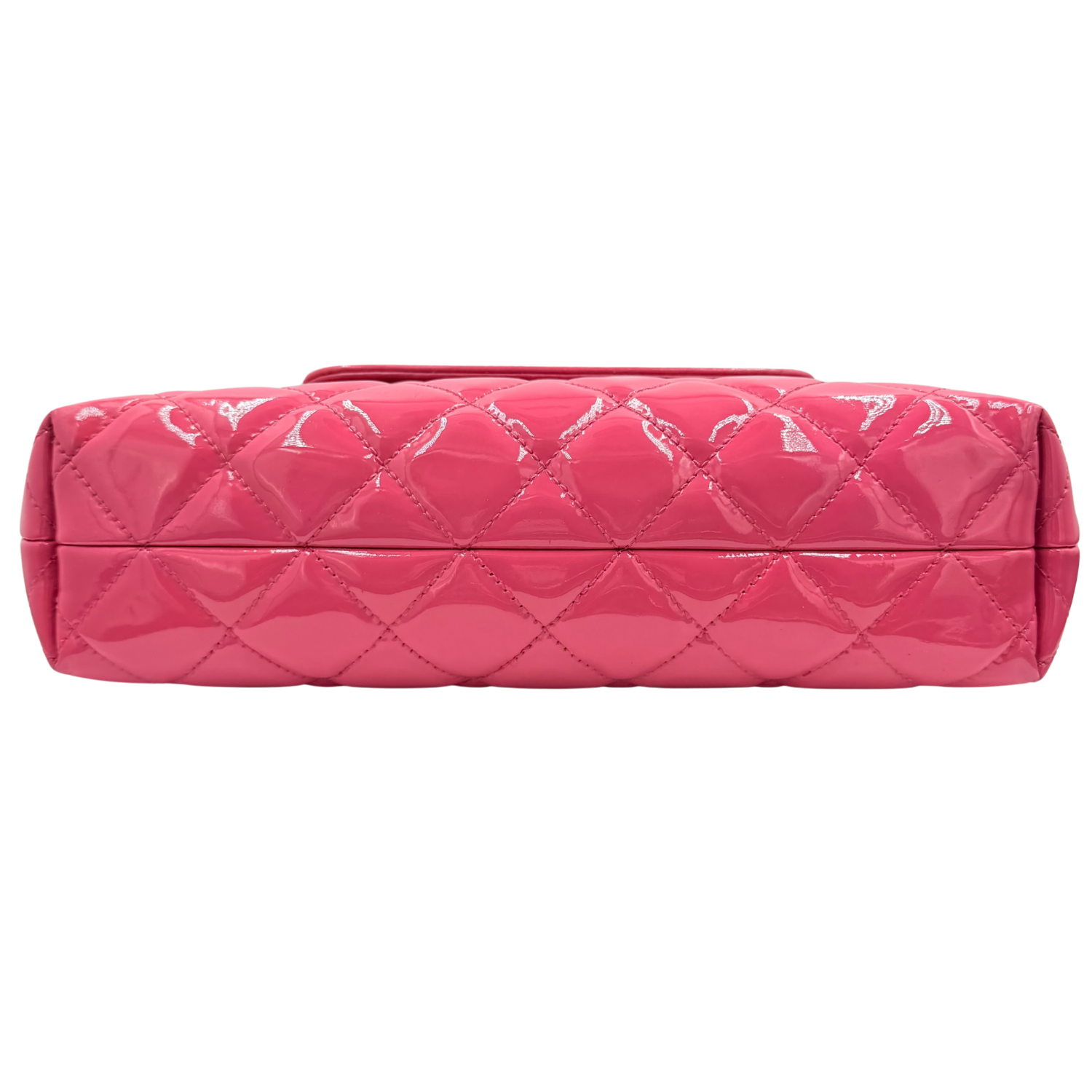 Small Coco Shine Accordion Bag Pink