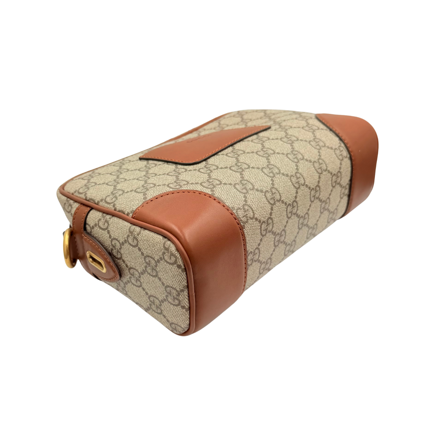 Medium GG Supreme Monogram Canvas Crossbody Brown