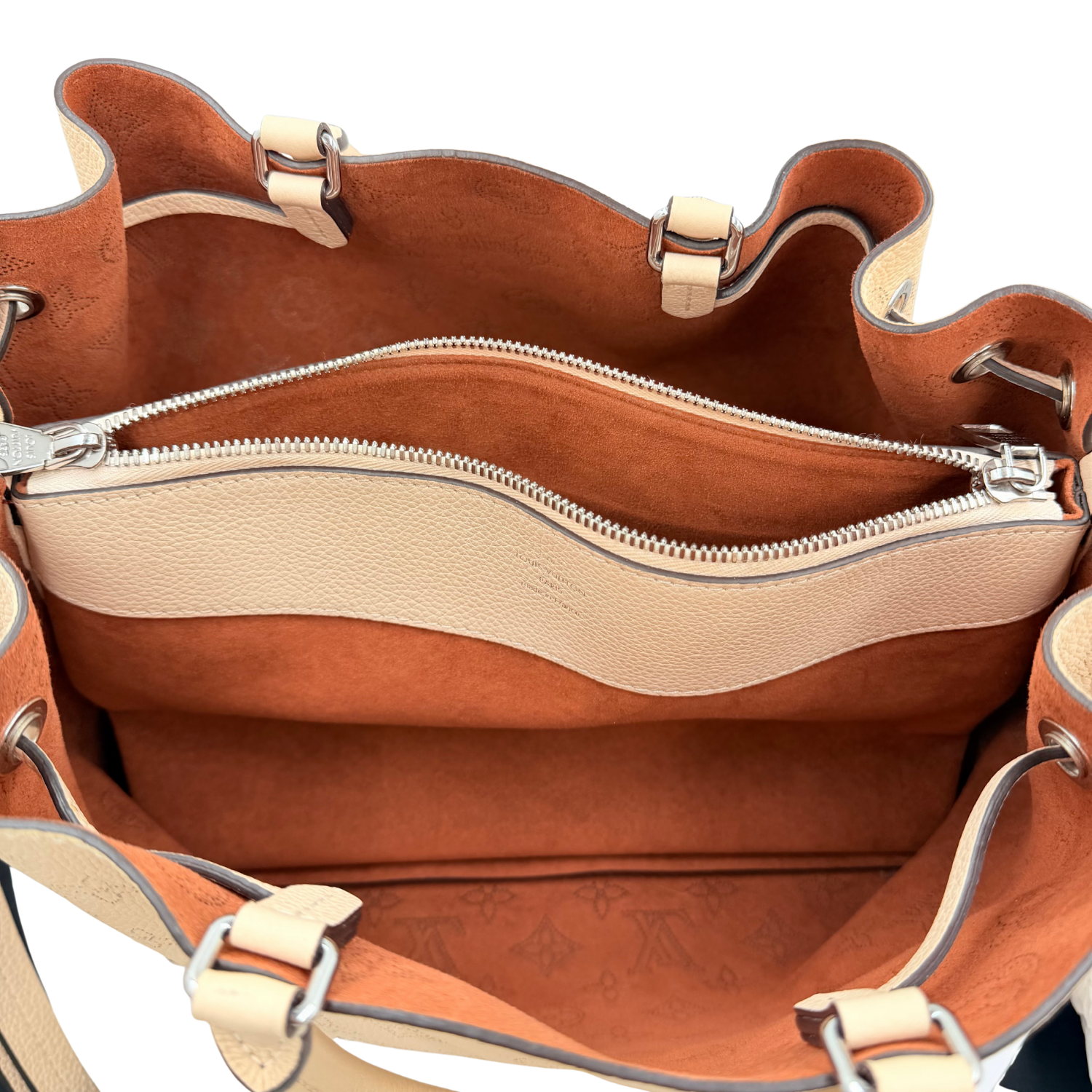 Louis Vuitton Mahina Bella Tote Cream