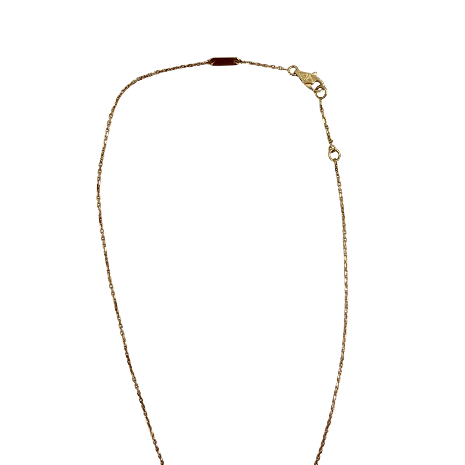 Van Cleef Vintage Alhambra Pendant Rose Gold
