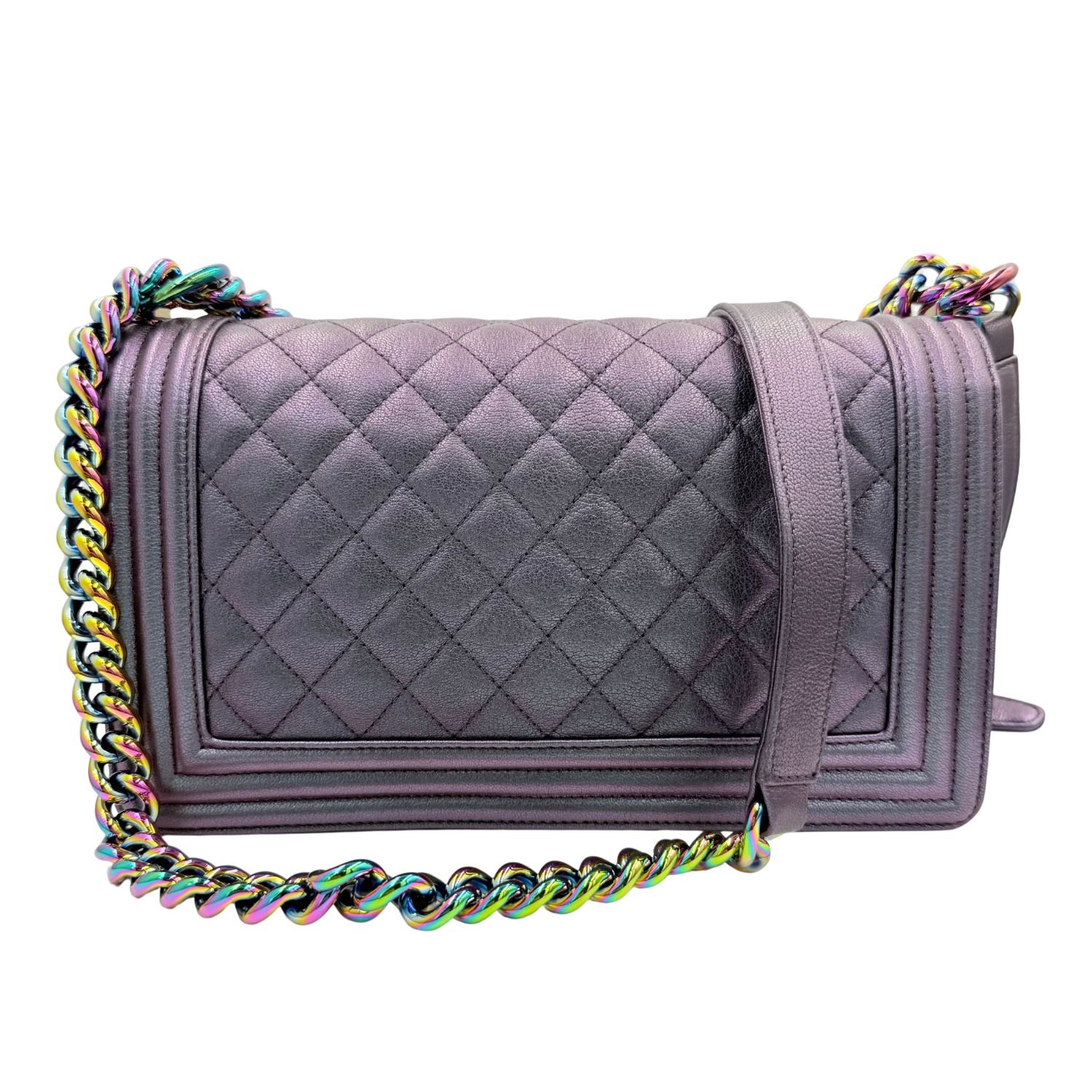 Chanel Medium Iridescent Boy Bag