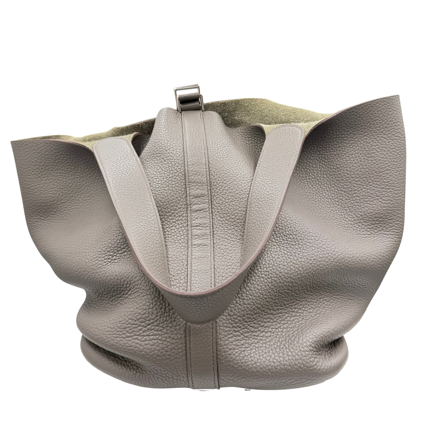 Hermès RARE Clemence Picotin Lock TGM 31 Etain