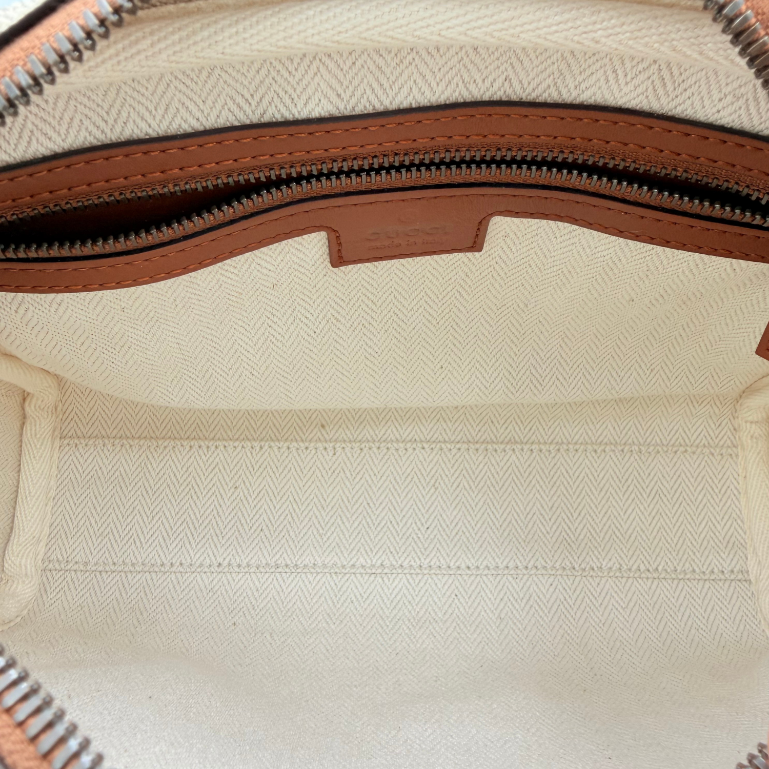 Medium GG Supreme Monogram Canvas Crossbody Brown