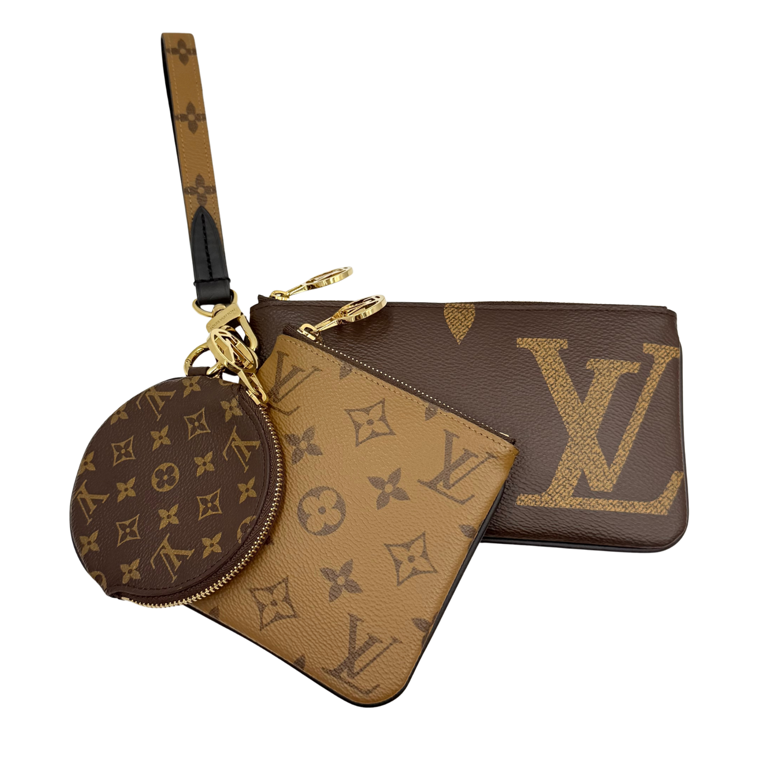 Louis Vuitton Reverse Monogram Giant Trio Pouches