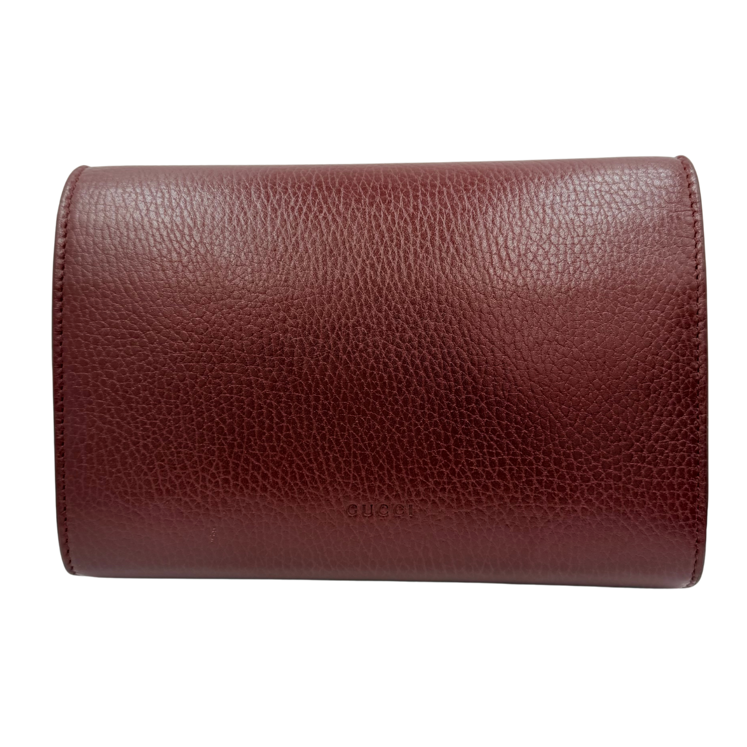 Small Dionysus Wallet on Chain Burgundy
