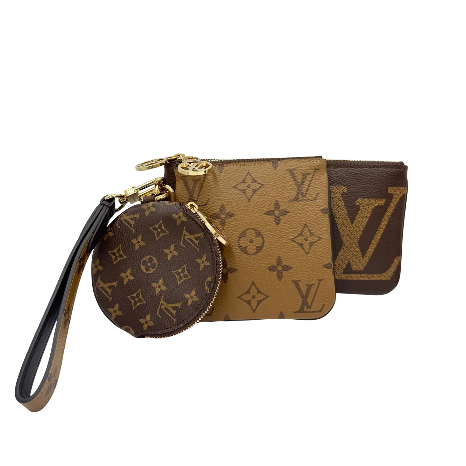 Louis Vuitton Reverse Monogram Giant Trio Pouches
