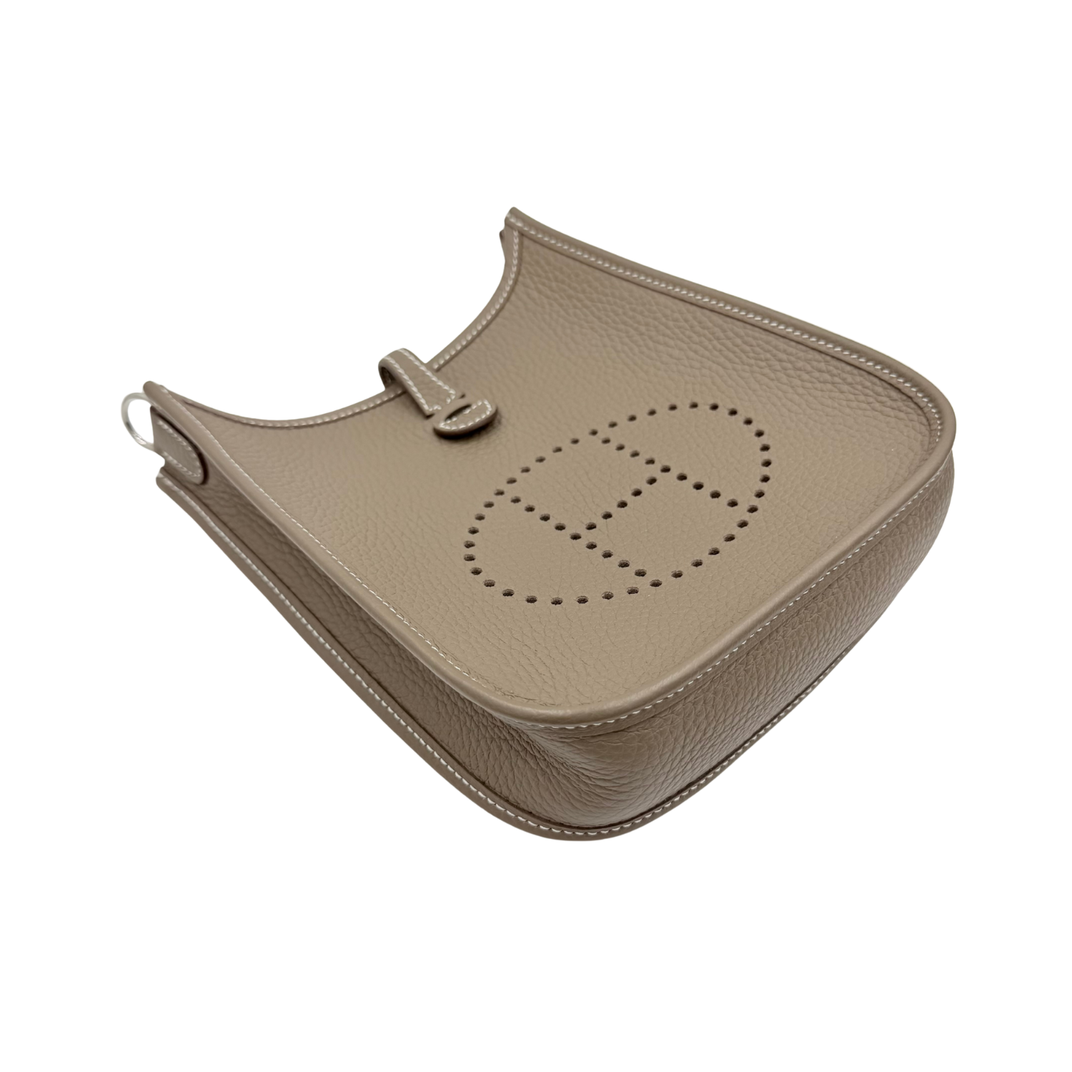 Hermès Clemence Evelyne II TPM 16 Etoupe Palladium Hardware