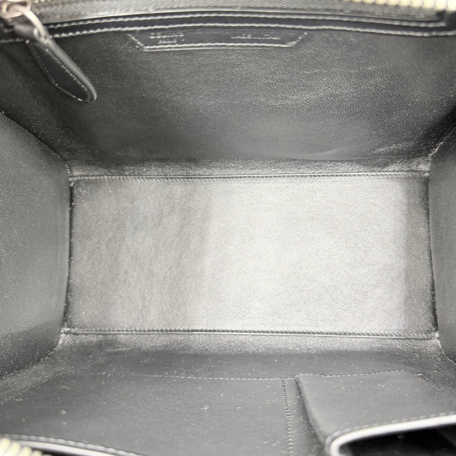 Céline Small Leather Luggage Tri Color