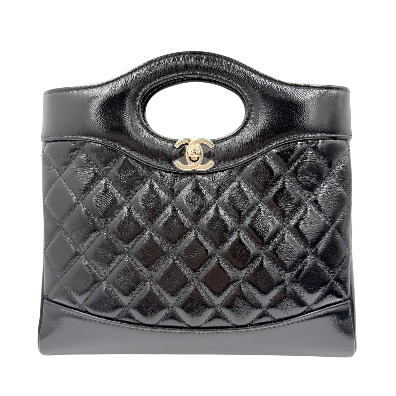 Chanel 31 Mini Shopping Bag Black