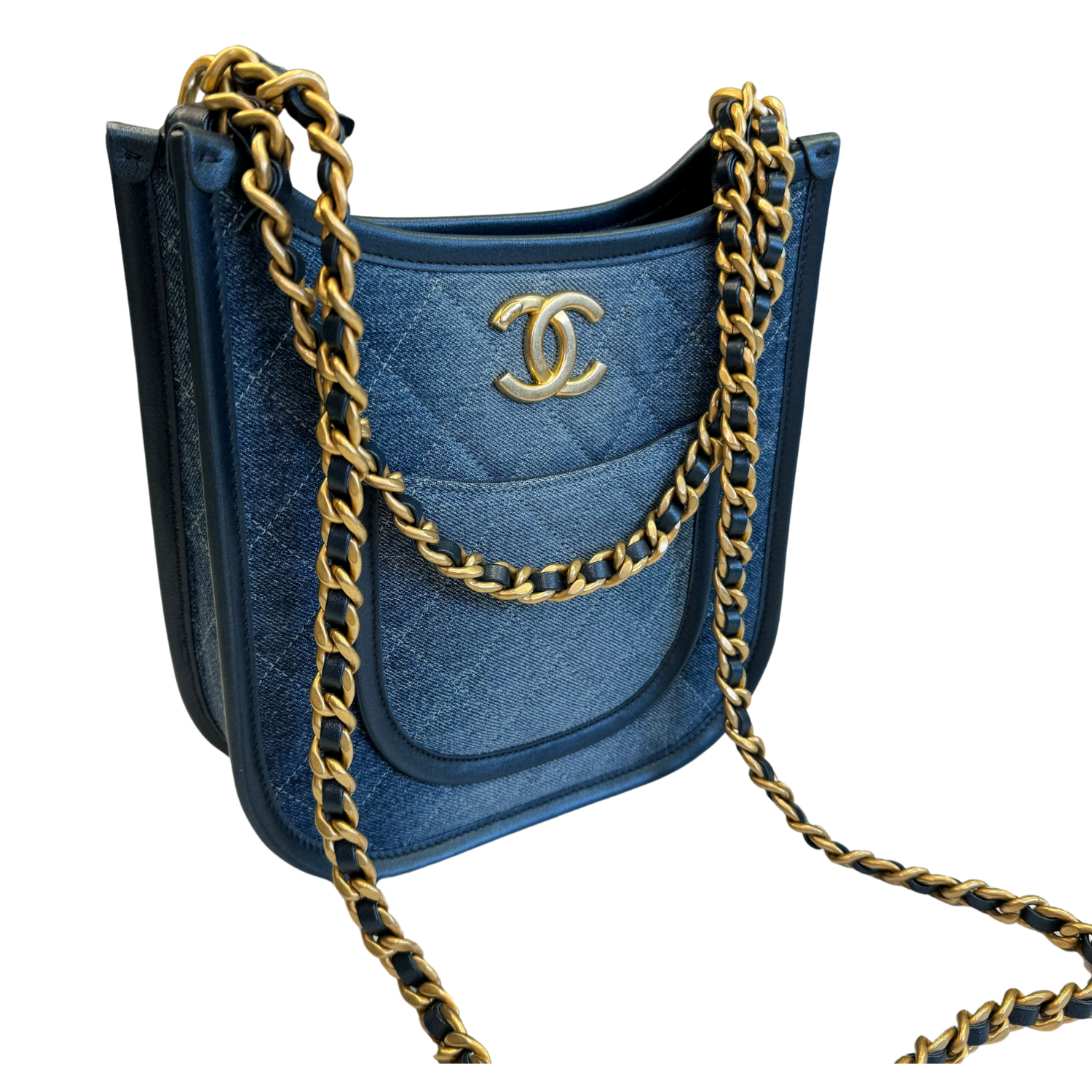 Chanel Messenger Denim Bag