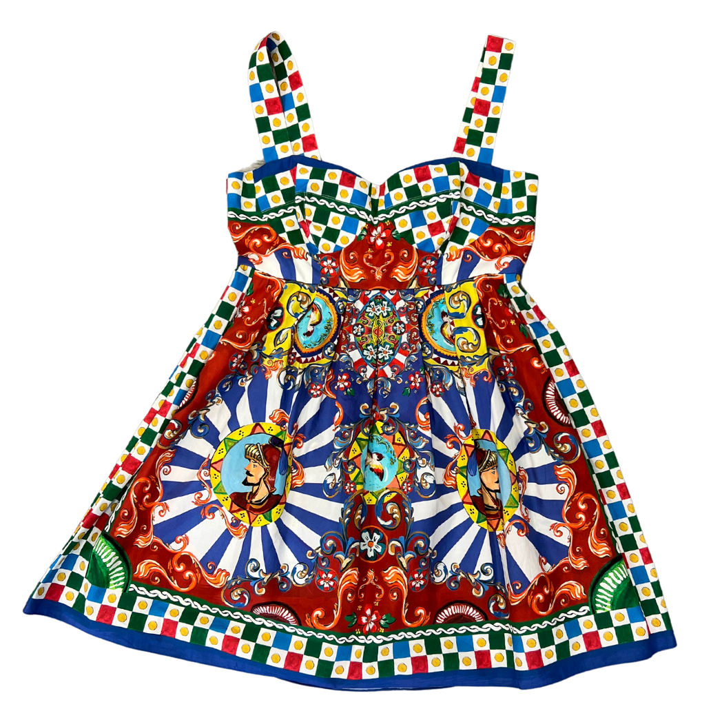 Dolce and clearance gabbana sicilian dress