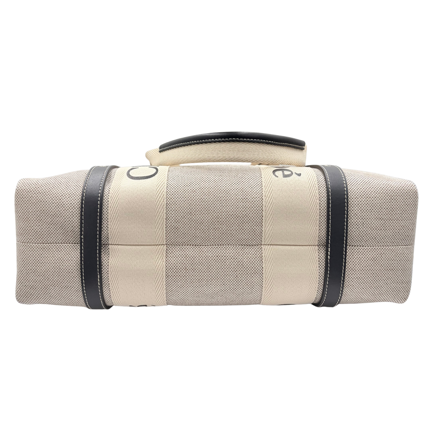 Chloé Woody Canvas Tote Canvas