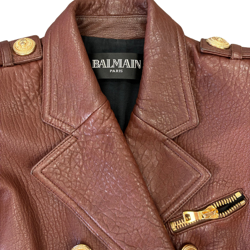 Balmain Leather Jacket