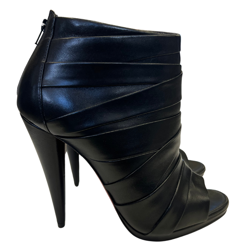 Christian Louboutin Peep Toe Bootie