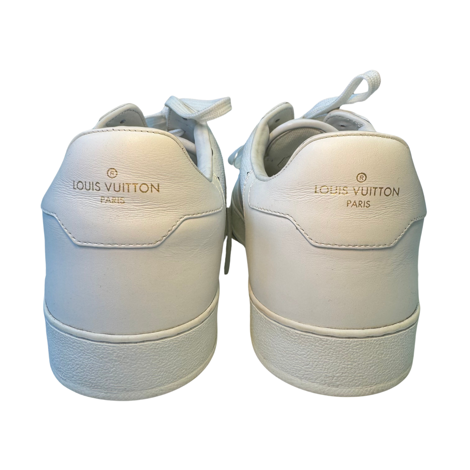 Louis Vuitton Rivoli White Leather Sneakers