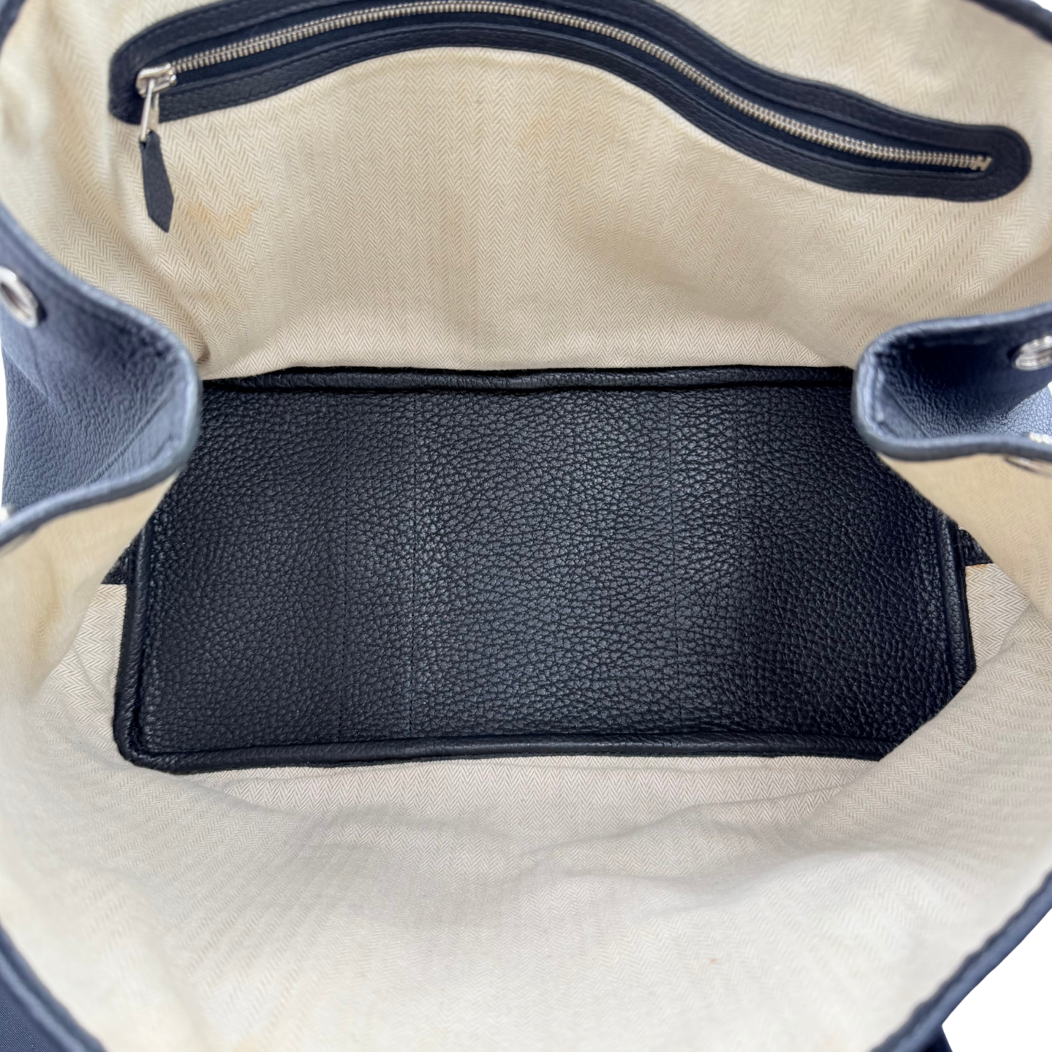 Hermès Negonda Leather Garden Party 36 Black