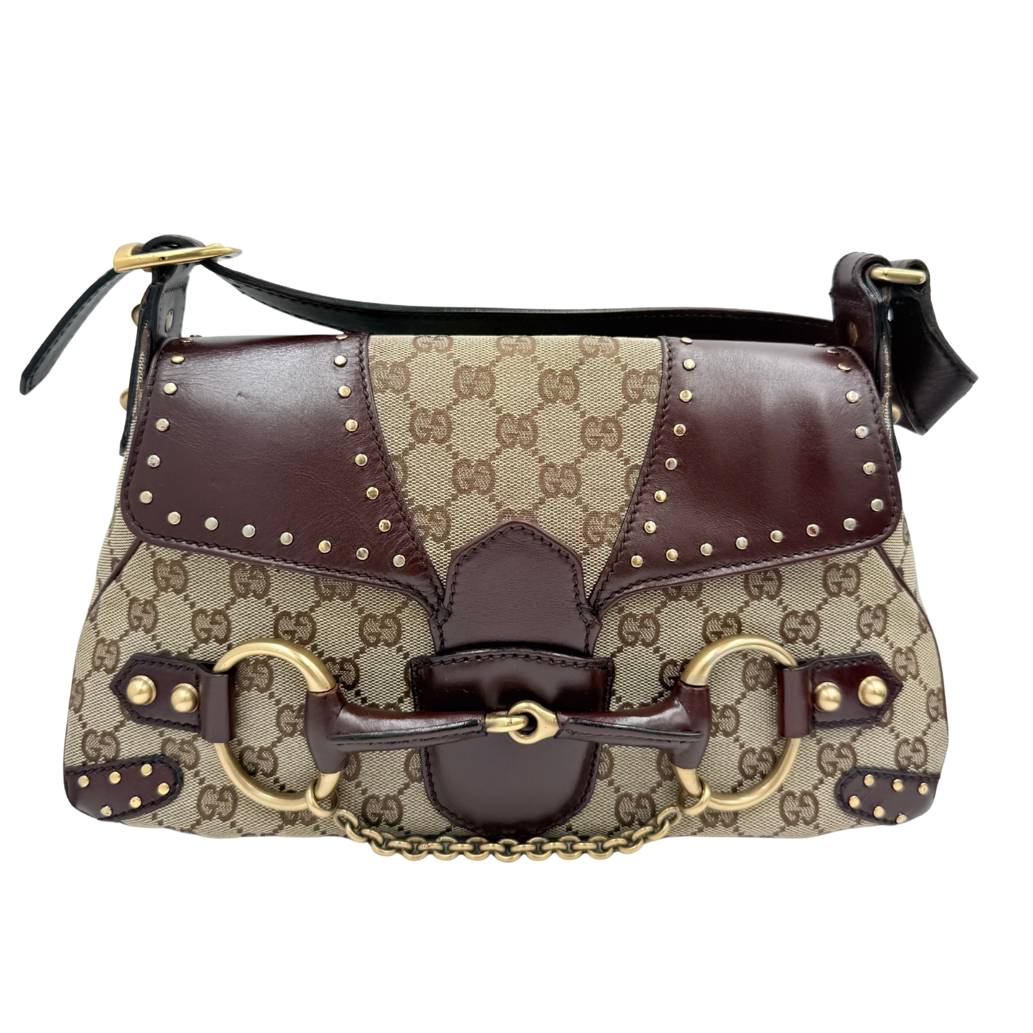 Gucci Medium Horsebit Chain Shoulder Flap
