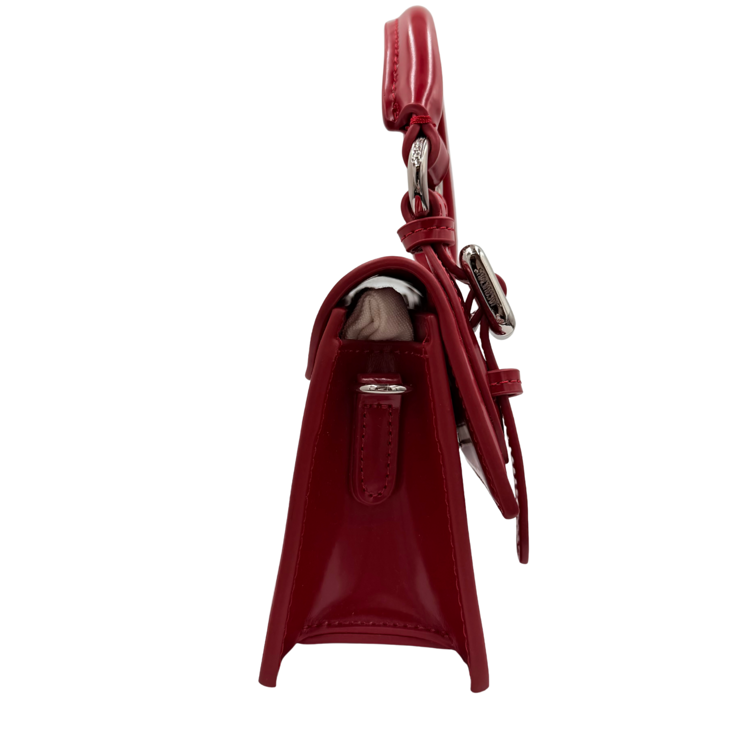 Jacquemus Le Chiquito Long Boucle Red