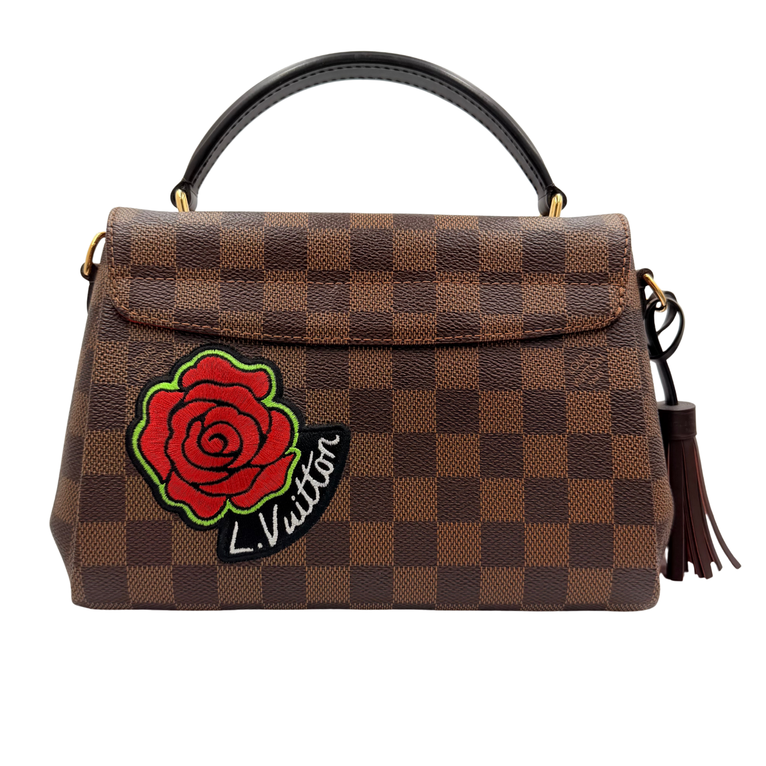 Louis Vuitton Limited Edition Damier Ebene Patches Croisette