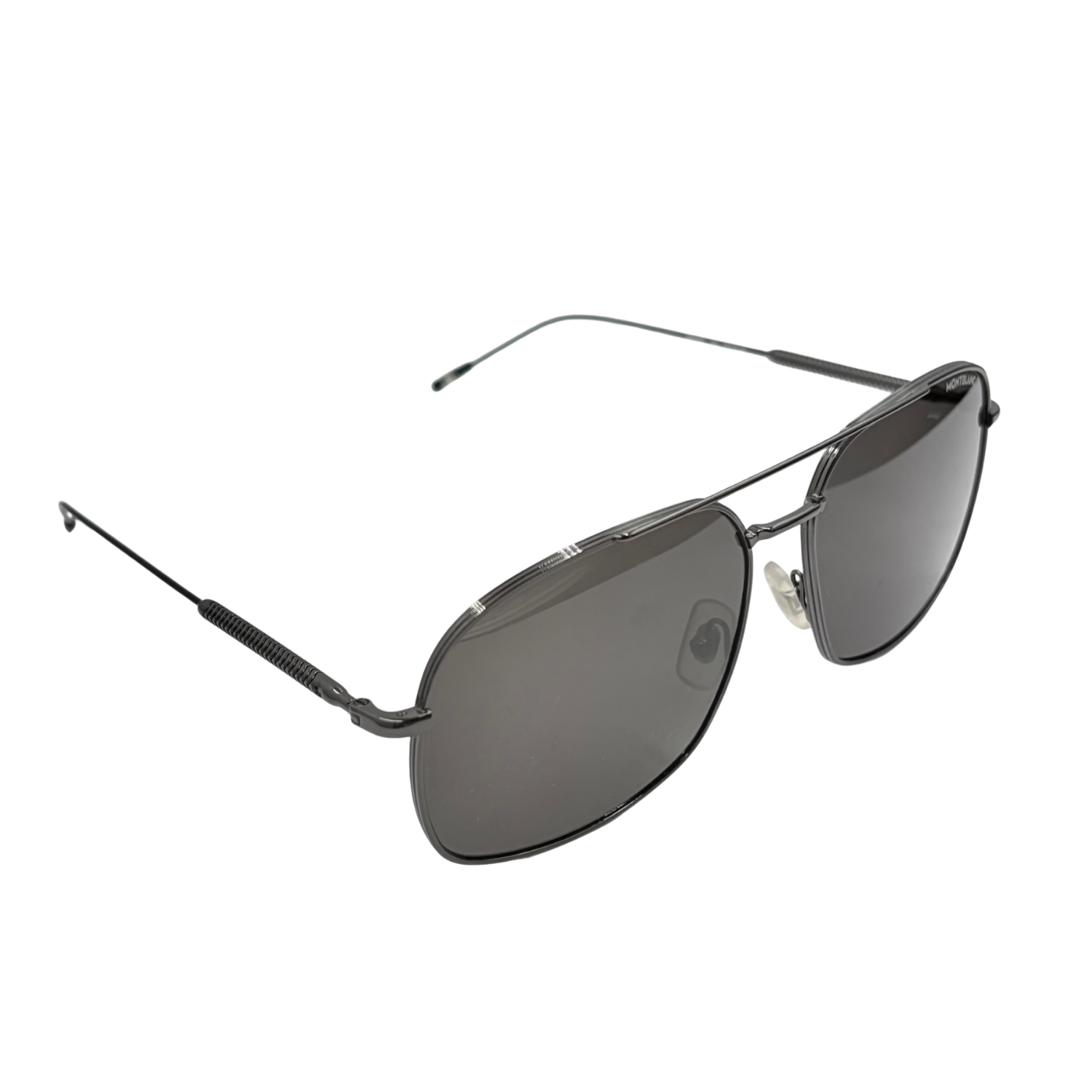 Mont Blanc Aviator Sunglasses Black