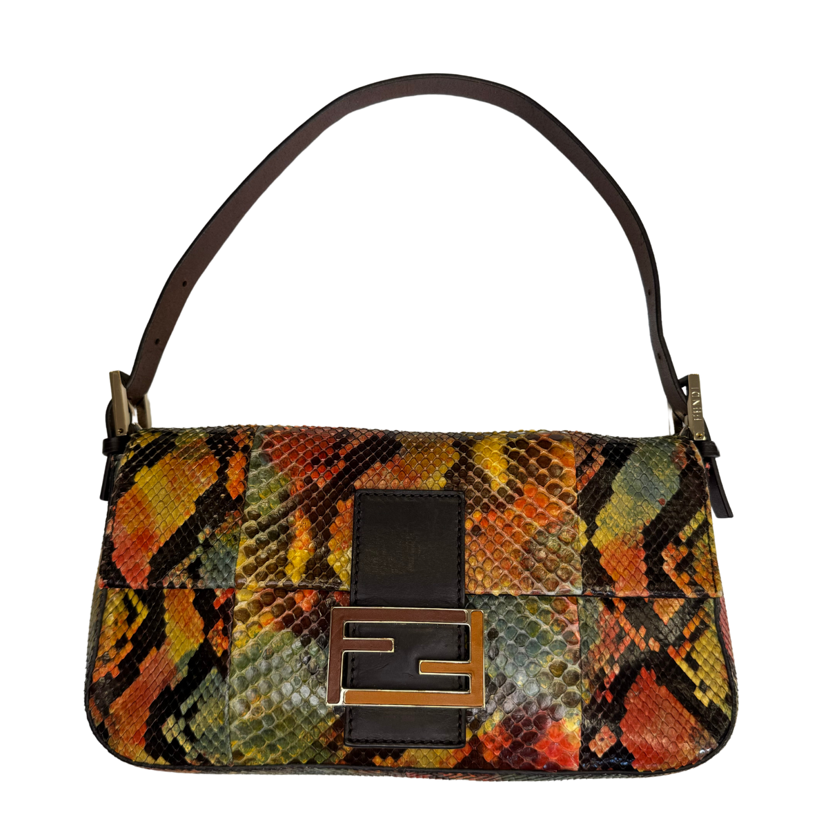 Fendi Python Baguette