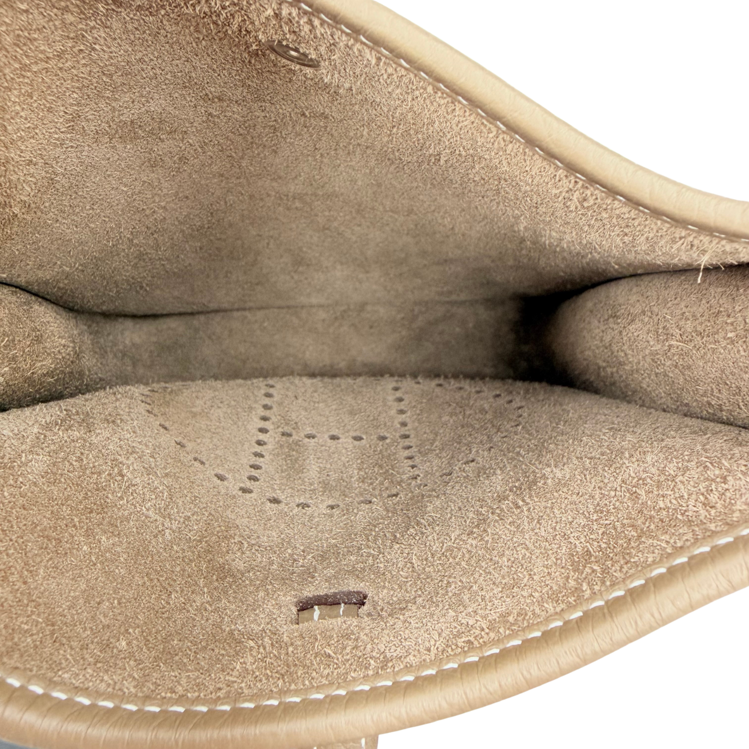 Hermès Clemence Evelyne II TPM 16 Etoupe Palladium Hardware