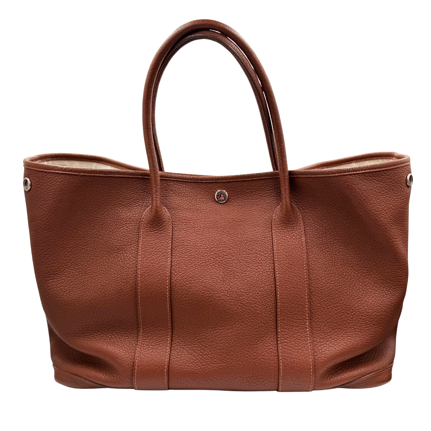 Hermès Negonda Leather Garden Party 36 Gold