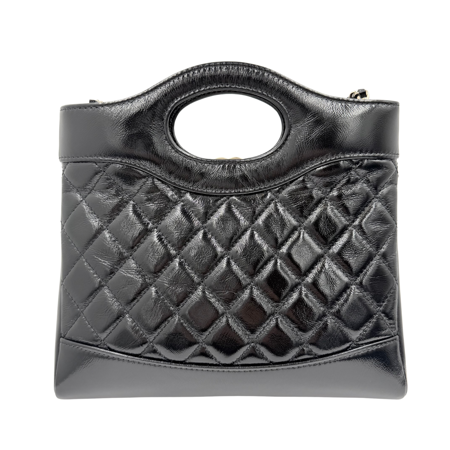 Chanel 31 Mini Shopping Bag Black