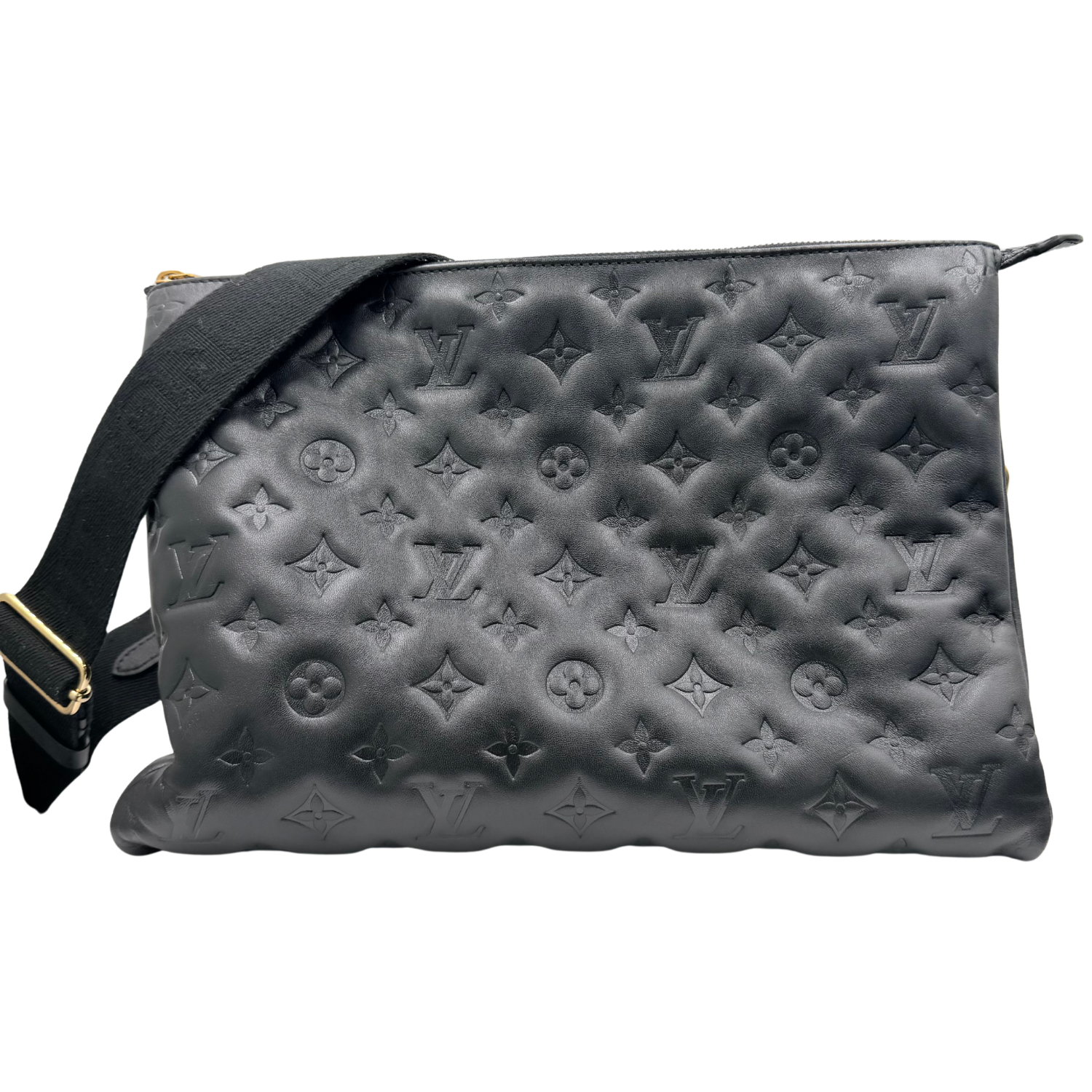 Black Monogram Coussin MM
