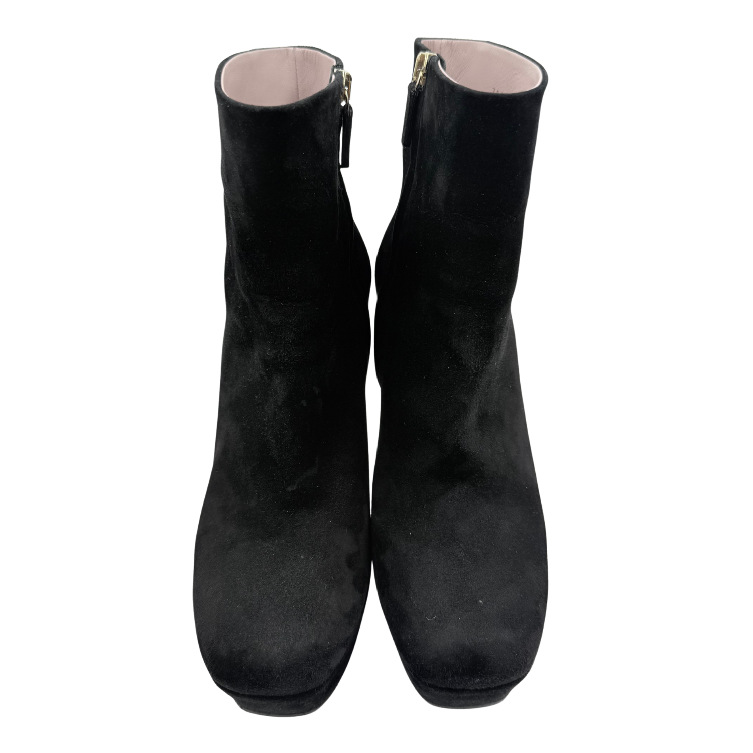Gucci Suede Boots Black