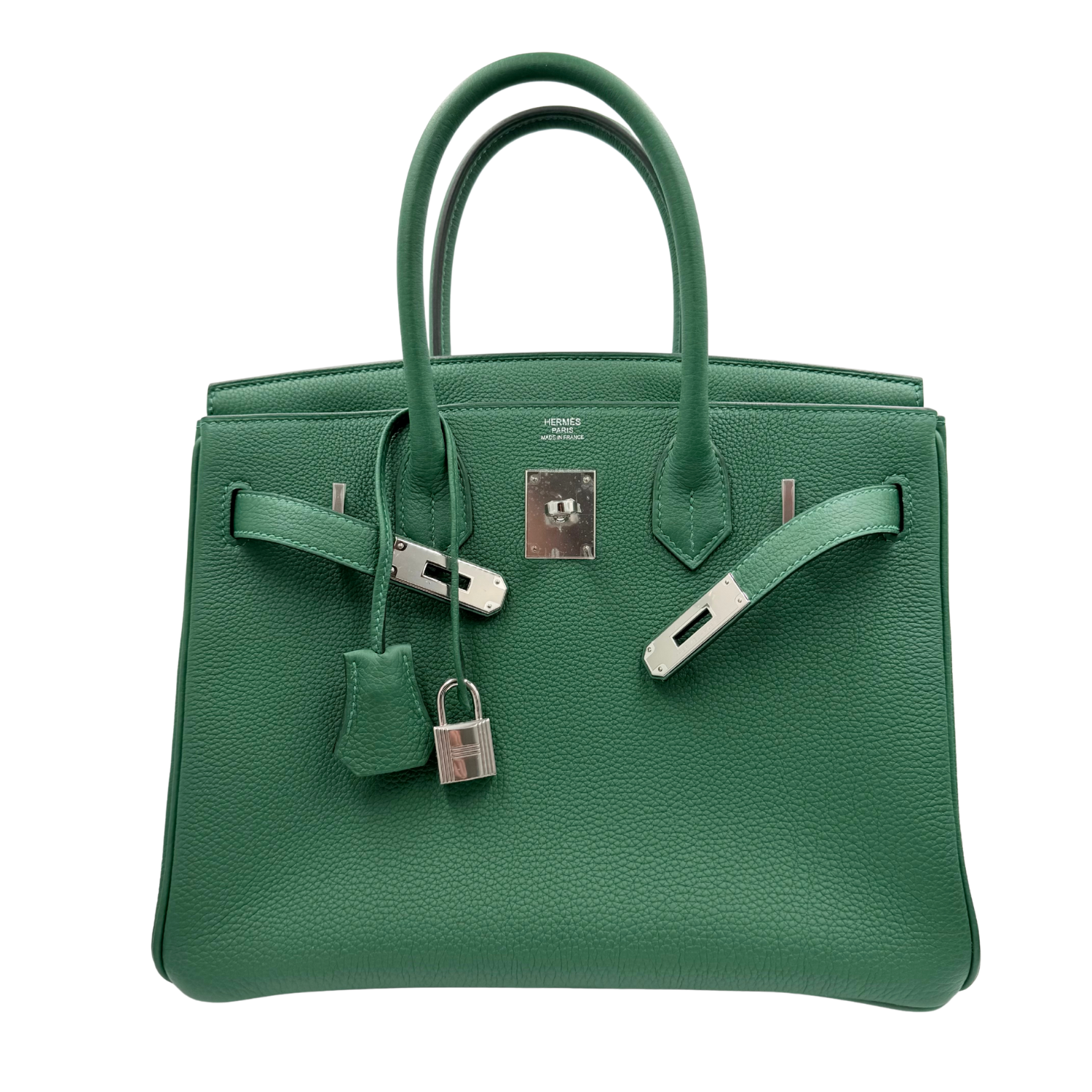 Hermès Birkin 25 Togo Leather in Vert Moyen