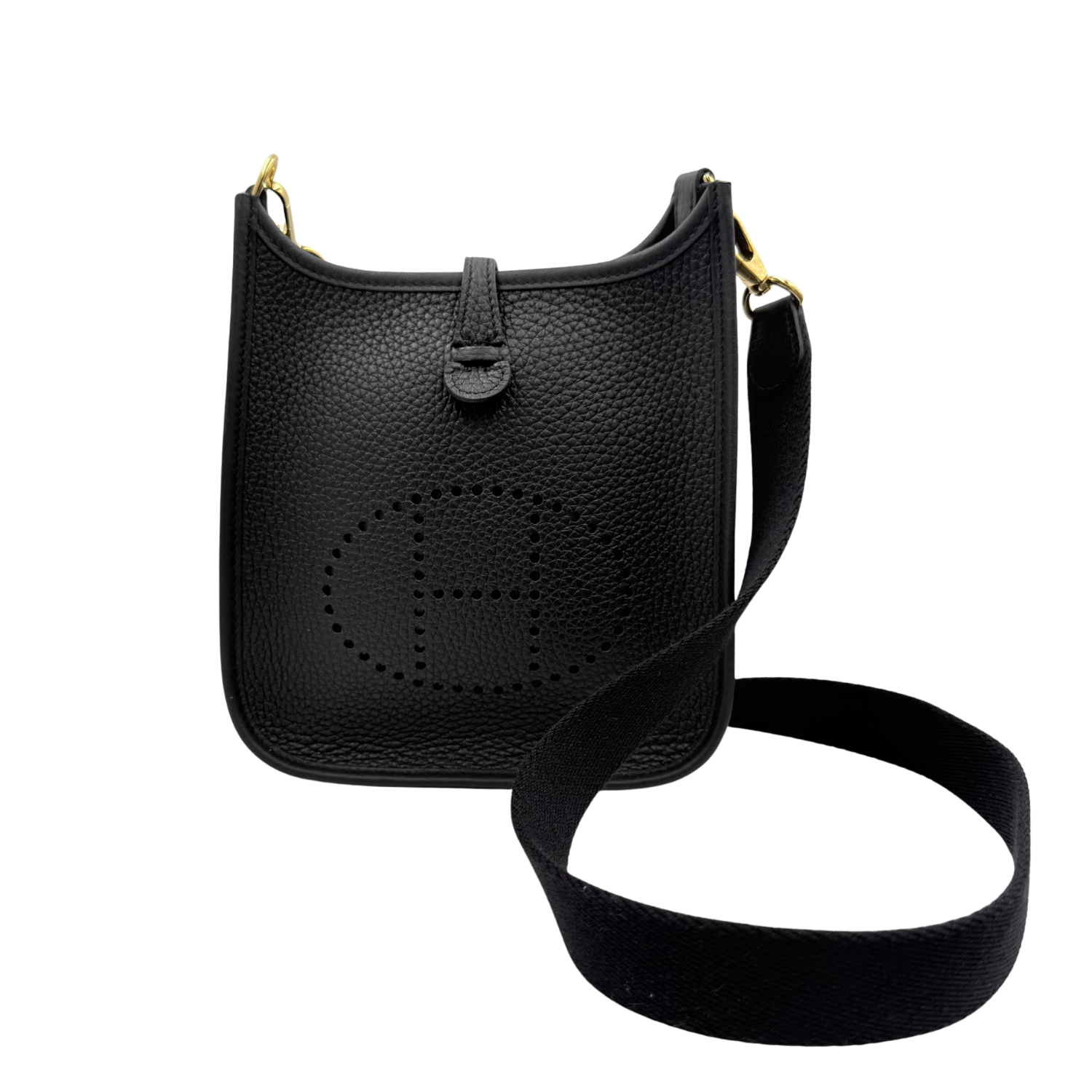 Hermès Evelyne TPM III 29 Black Gold Hardware