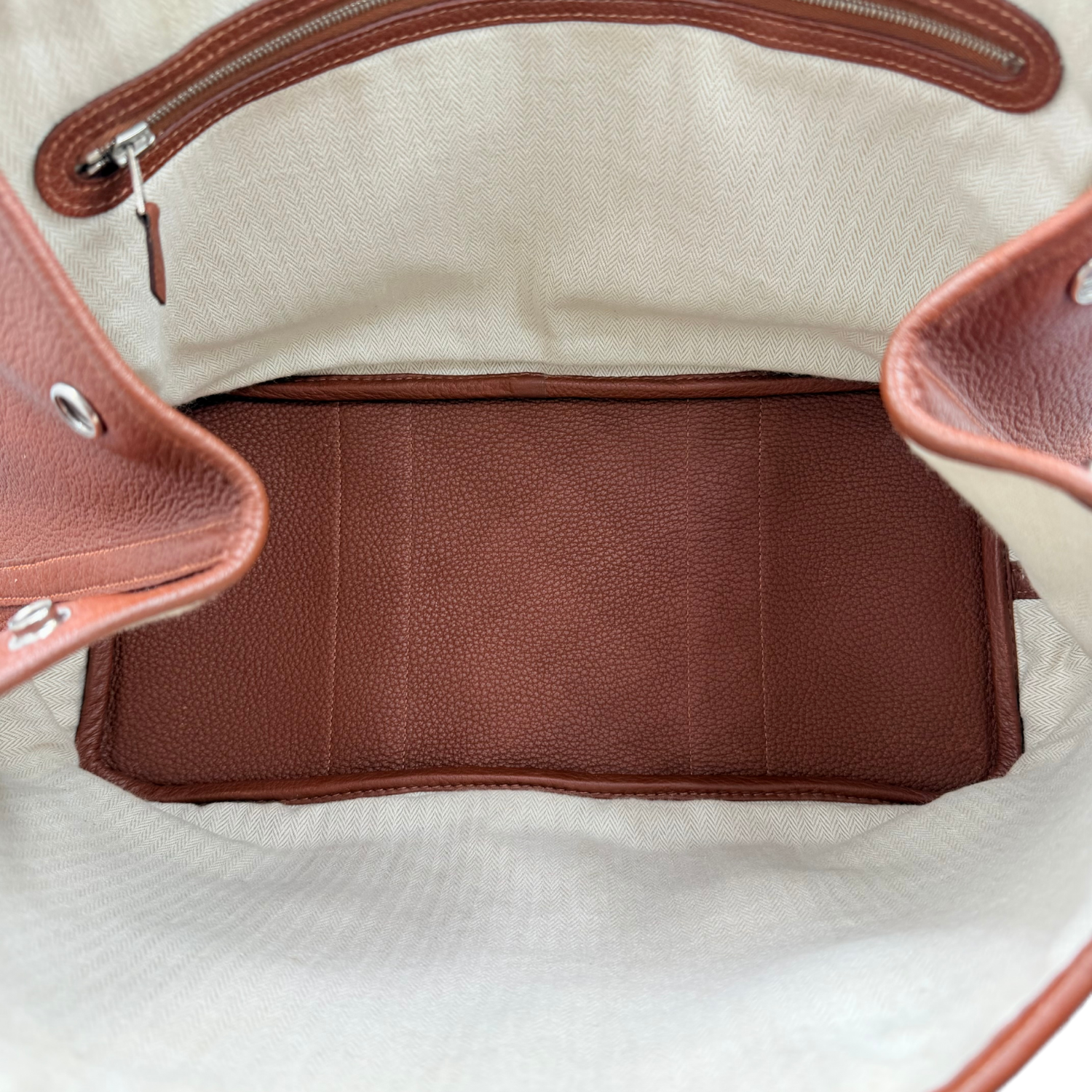 Hermès Negonda Leather Garden Party 36 Gold