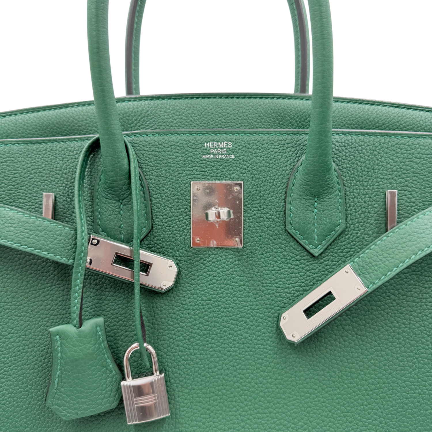 Hermès Birkin 25 Togo Leather in Vert Moyen