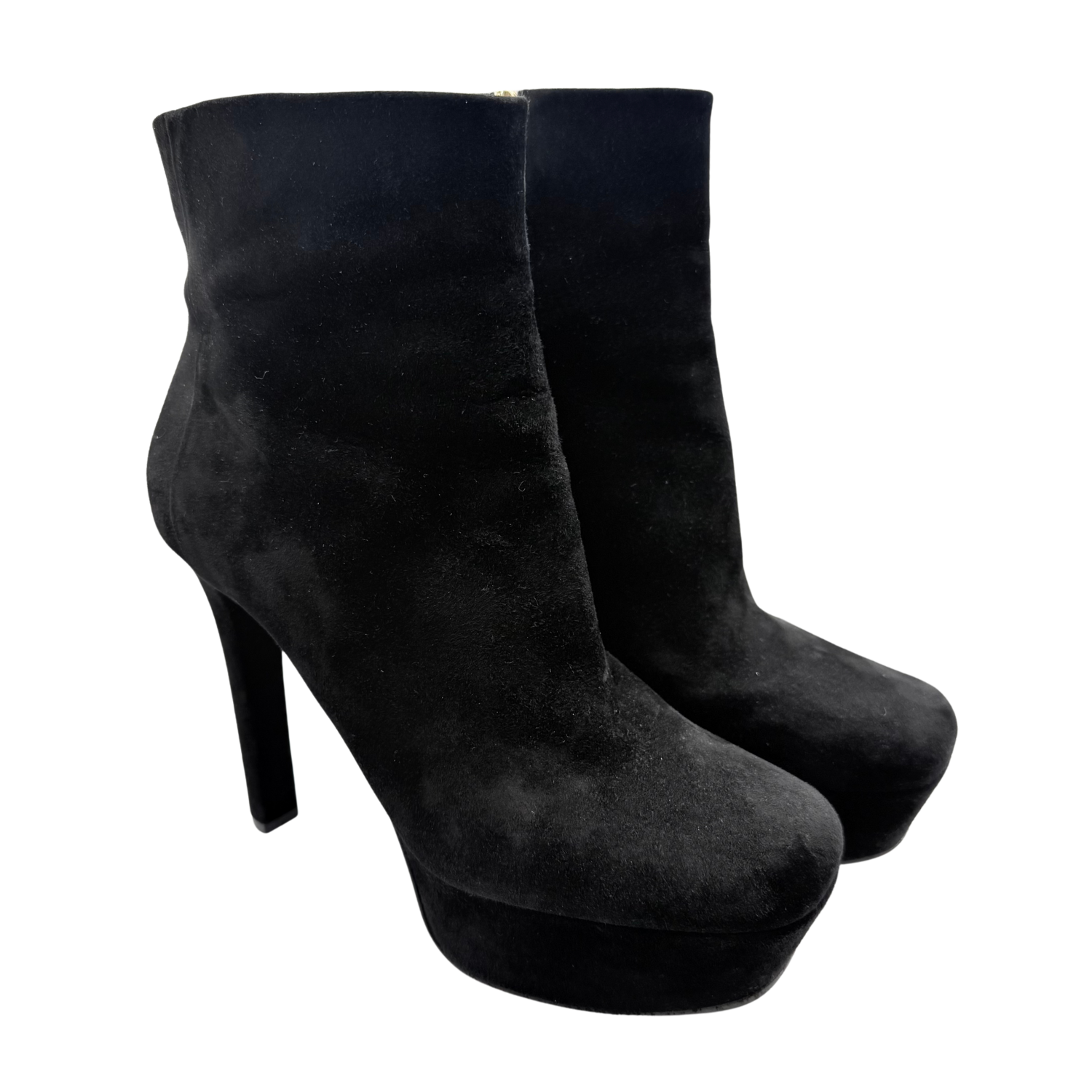 Gucci Suede Boots Black