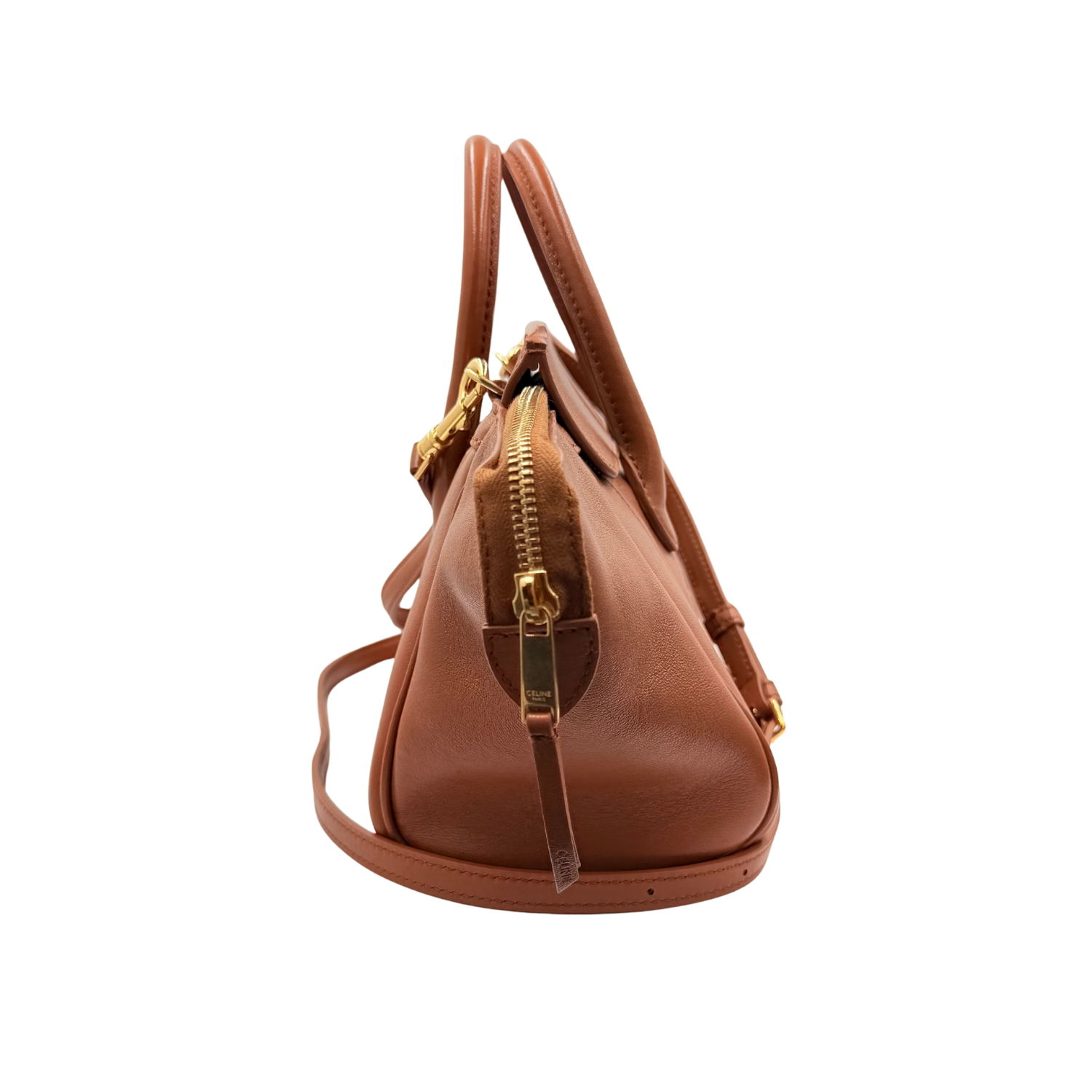 Small New Luggage Bag Soft Tan