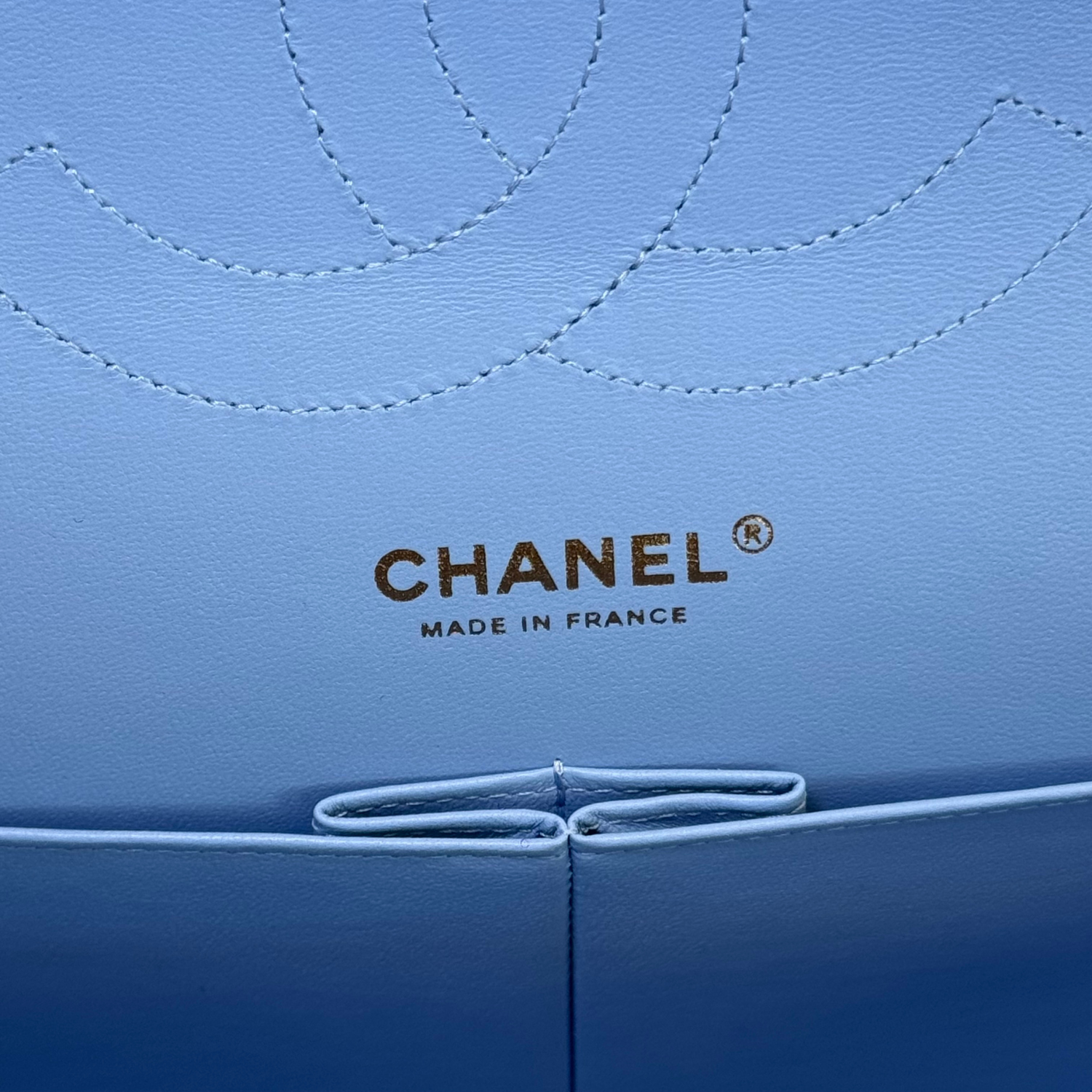 Chanel Jumbo Double Flap Classic Light Blue