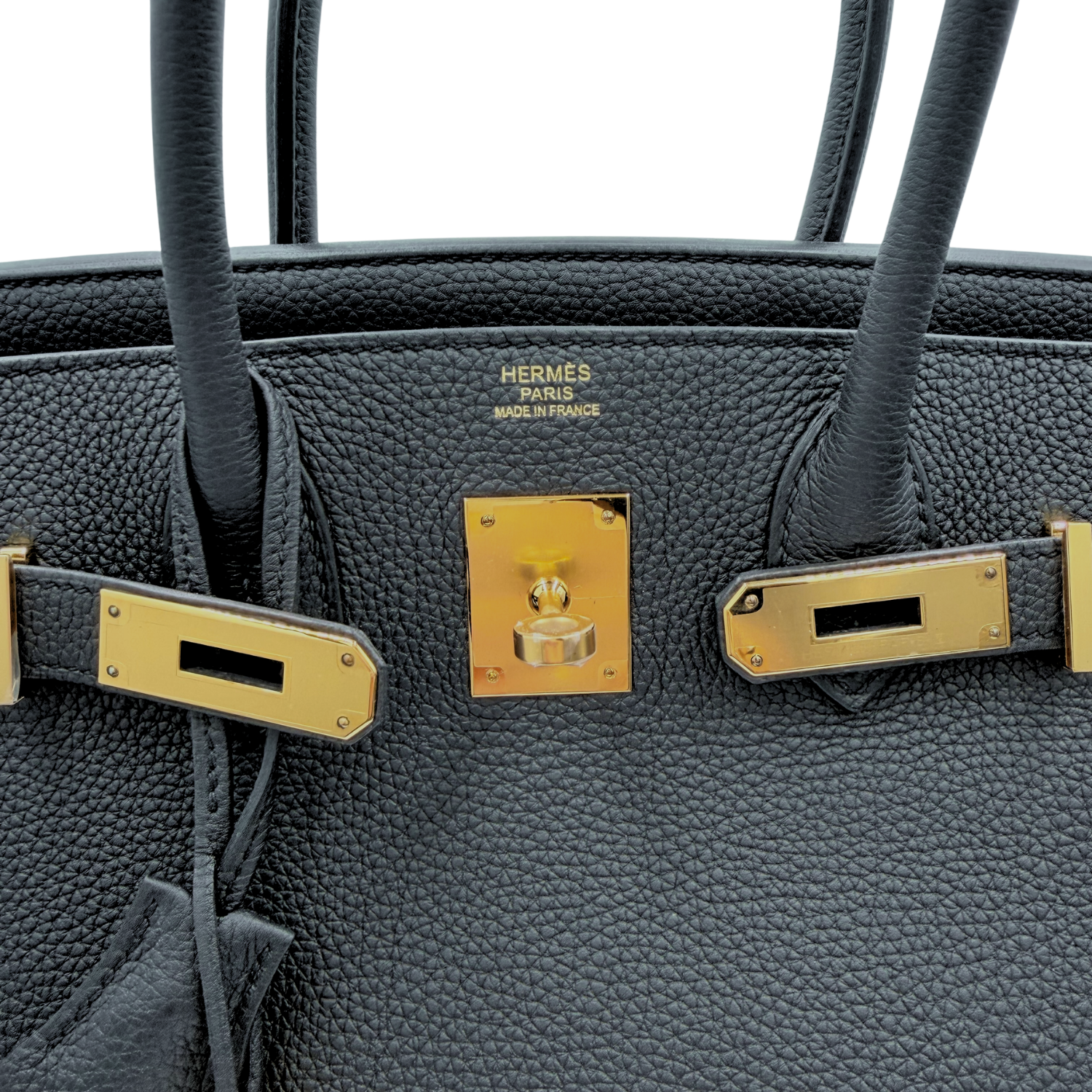 Hermès Birkin 30 Togo Leather Black with Gold Hardware