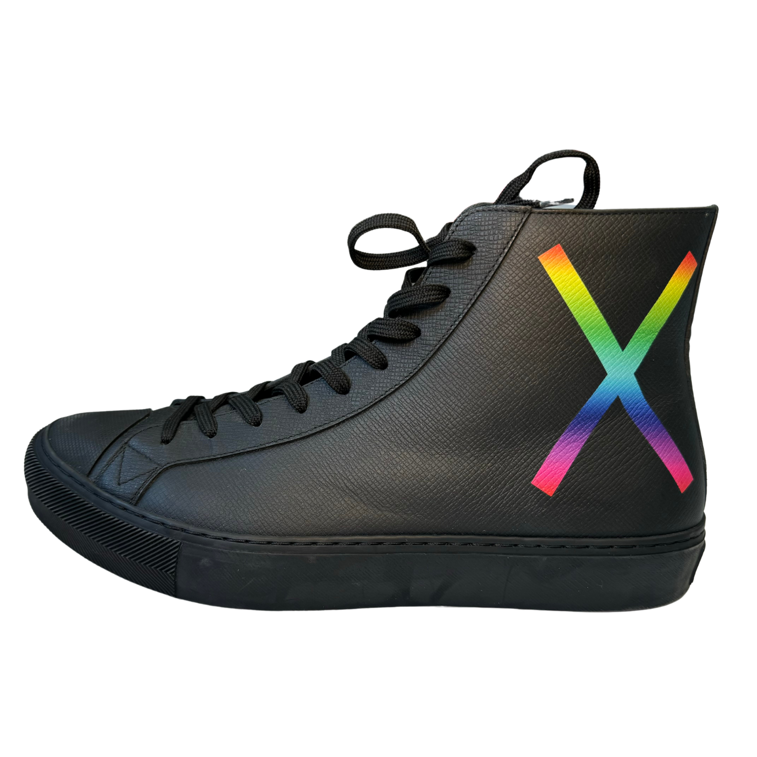 Louis Vuitton Calfskin Hightop Boots