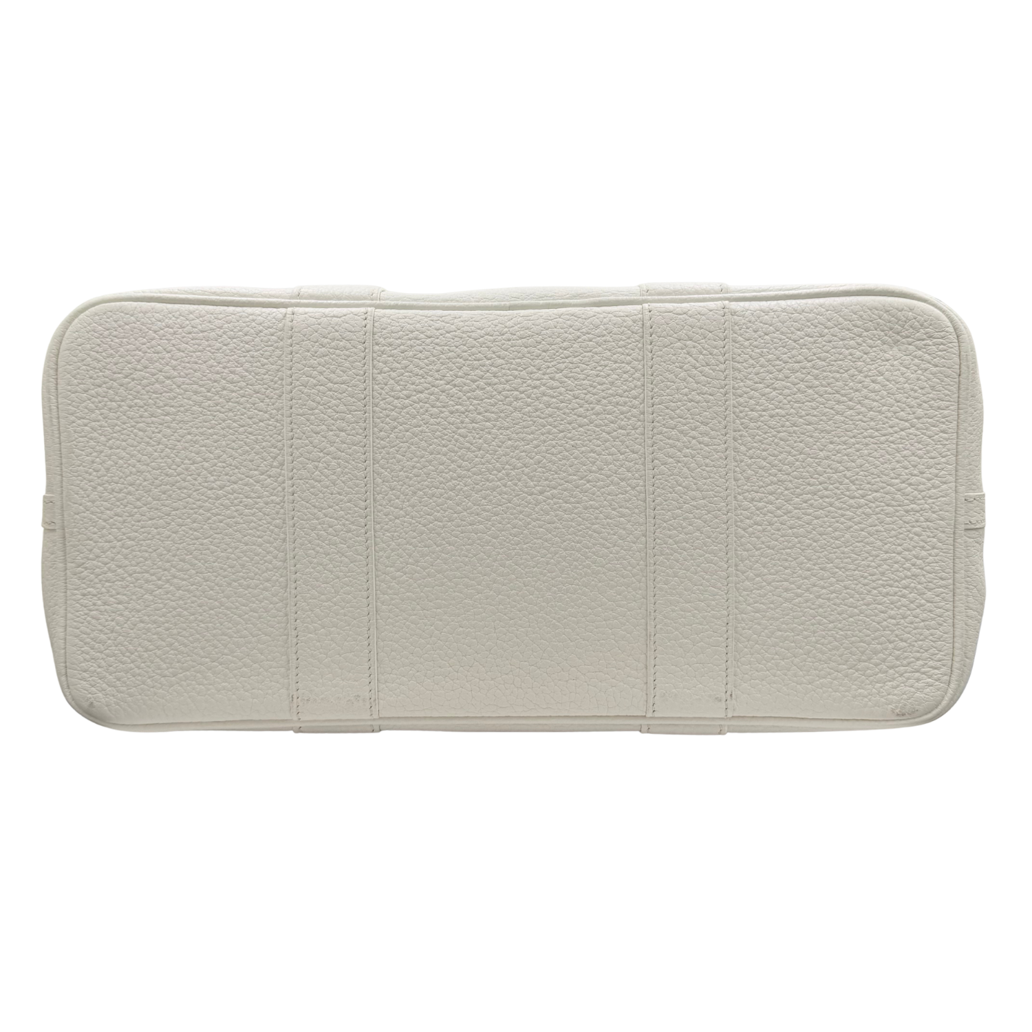 Hermès Toile and Negonda Garden Party 36 Yellow and White