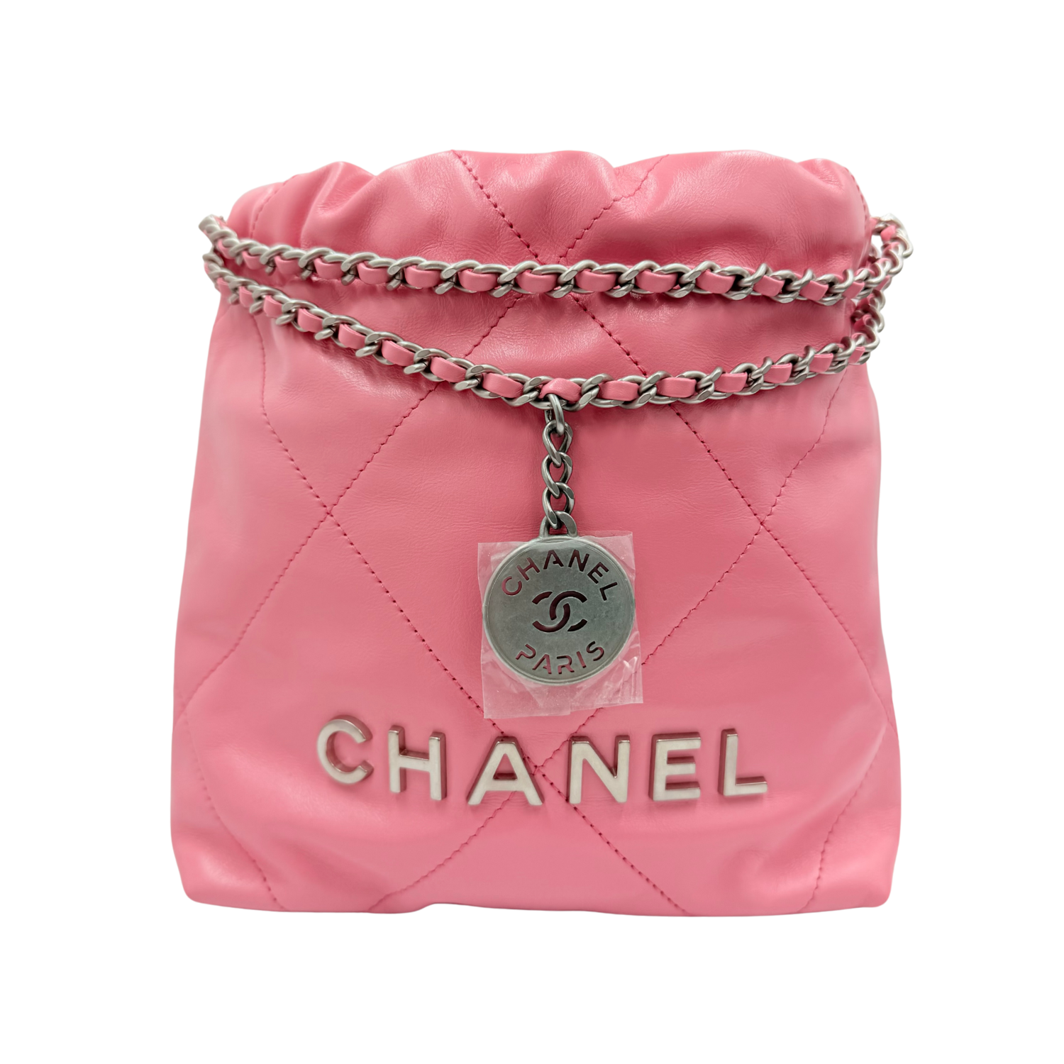 Chanel 22 Mini Hobo Bag Pink