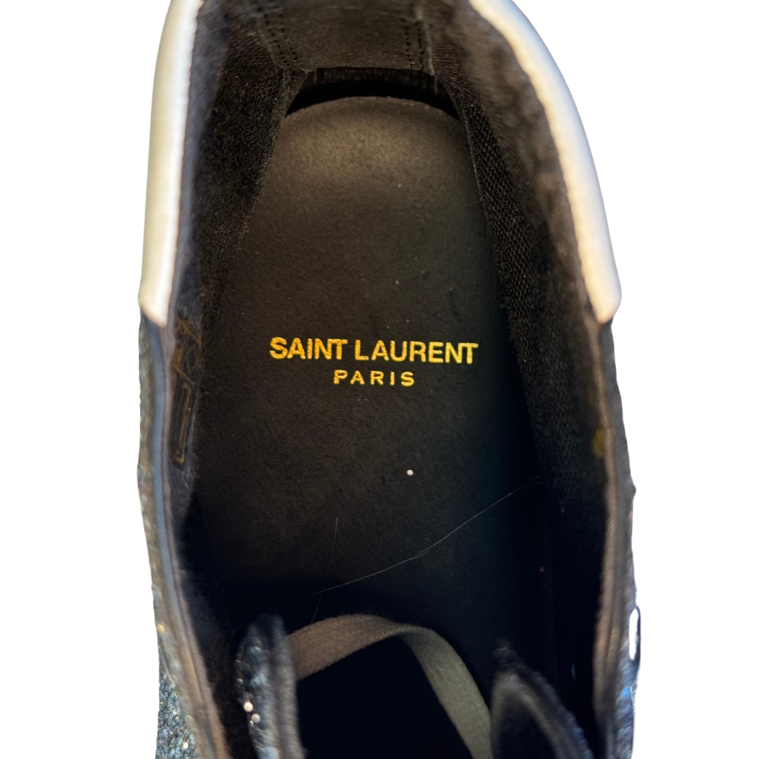 Saint Laurent Glitter Bedford Hightops