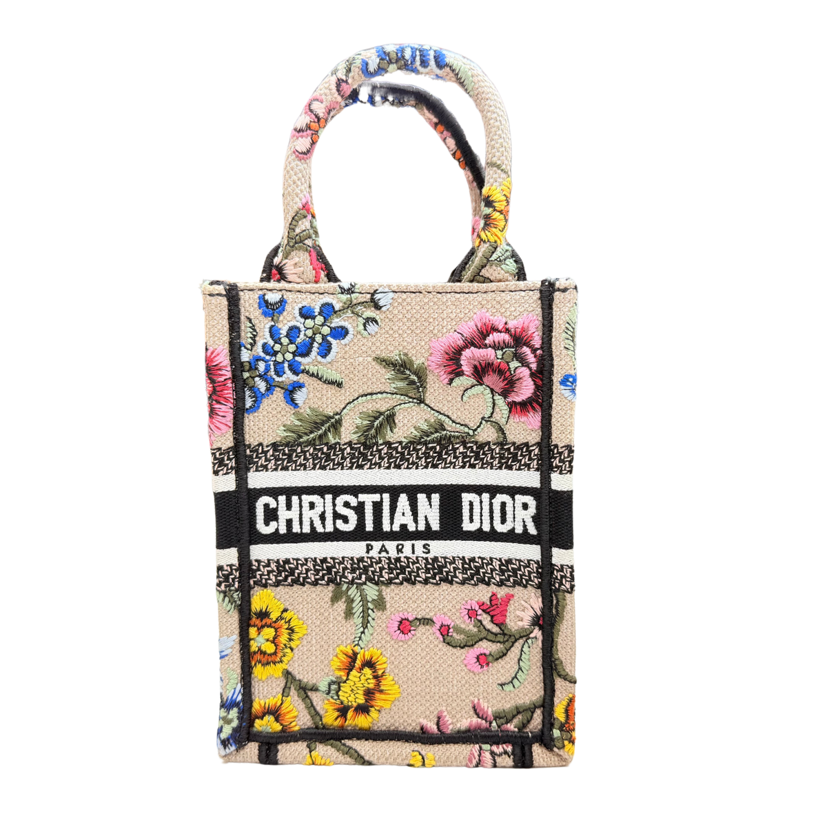 Christian Dior Mini Book Tote Phone Bag