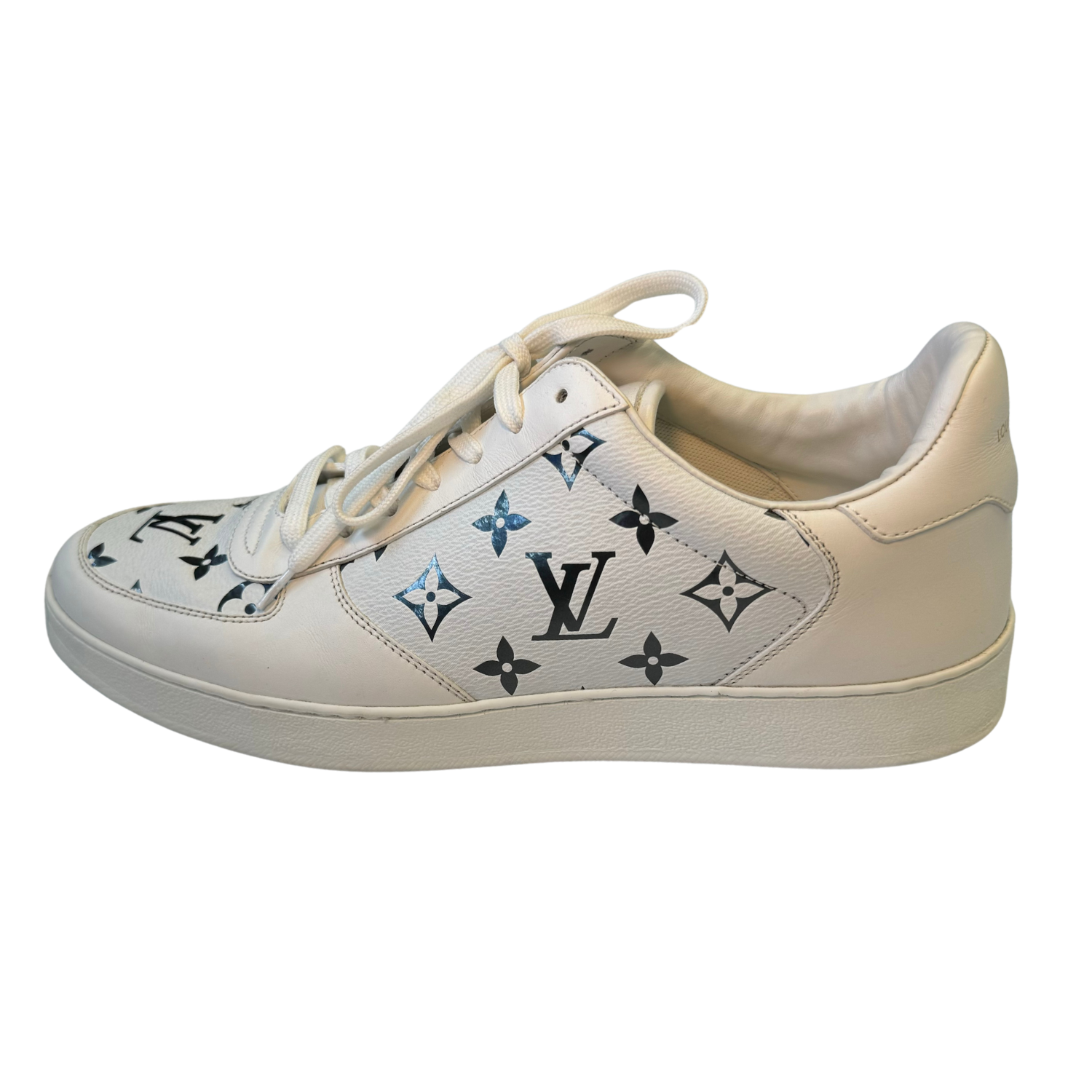 Louis Vuitton Rivoli White Leather Sneakers