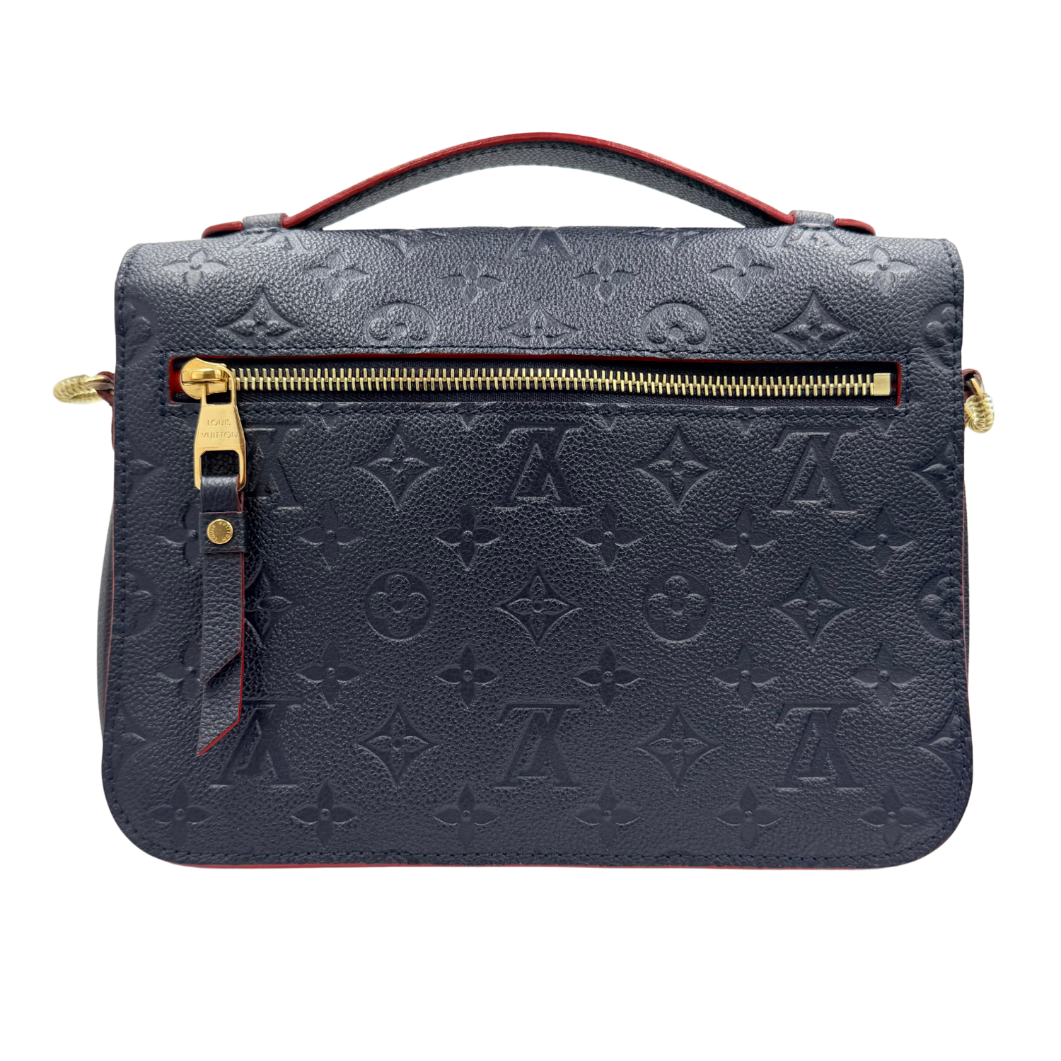 Louis Vuitton Empreinte Pochette Metis Marine Rouge