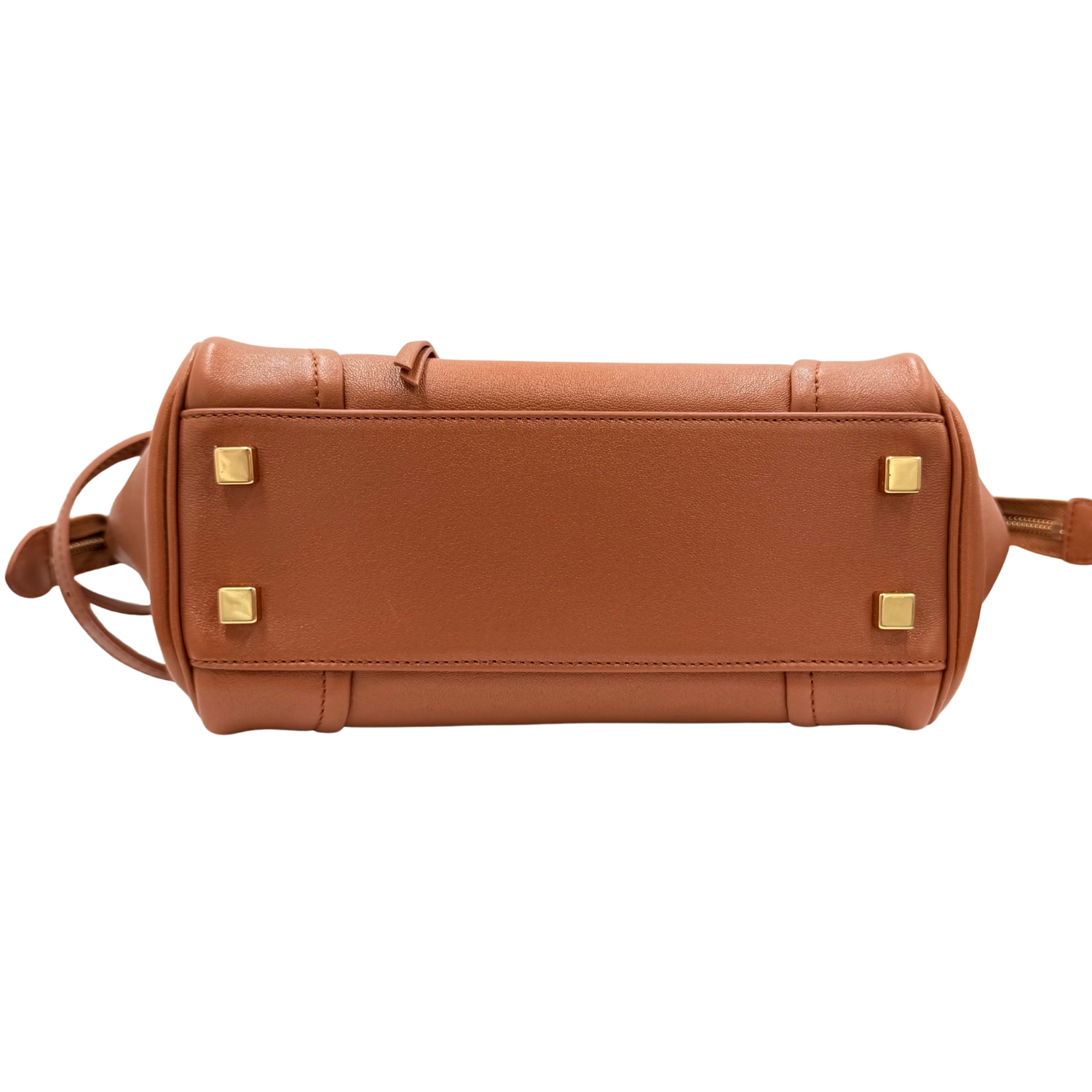 Small New Luggage Bag Soft Tan