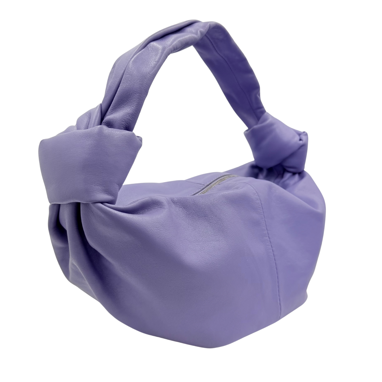 Bottega Veneta Nappa Mini Double Knot Bag Lavender