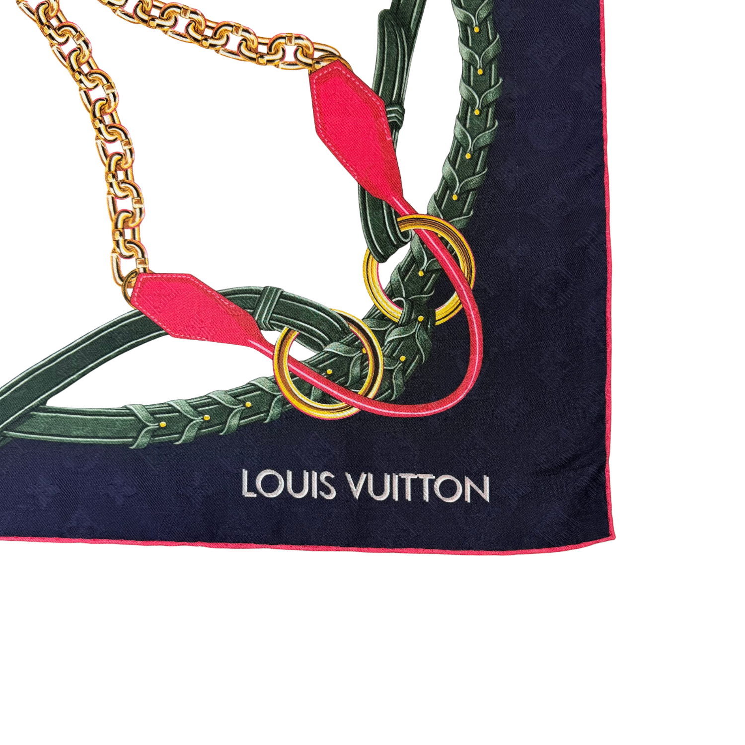 Louis Vuitton Handle Me Silk Scarf