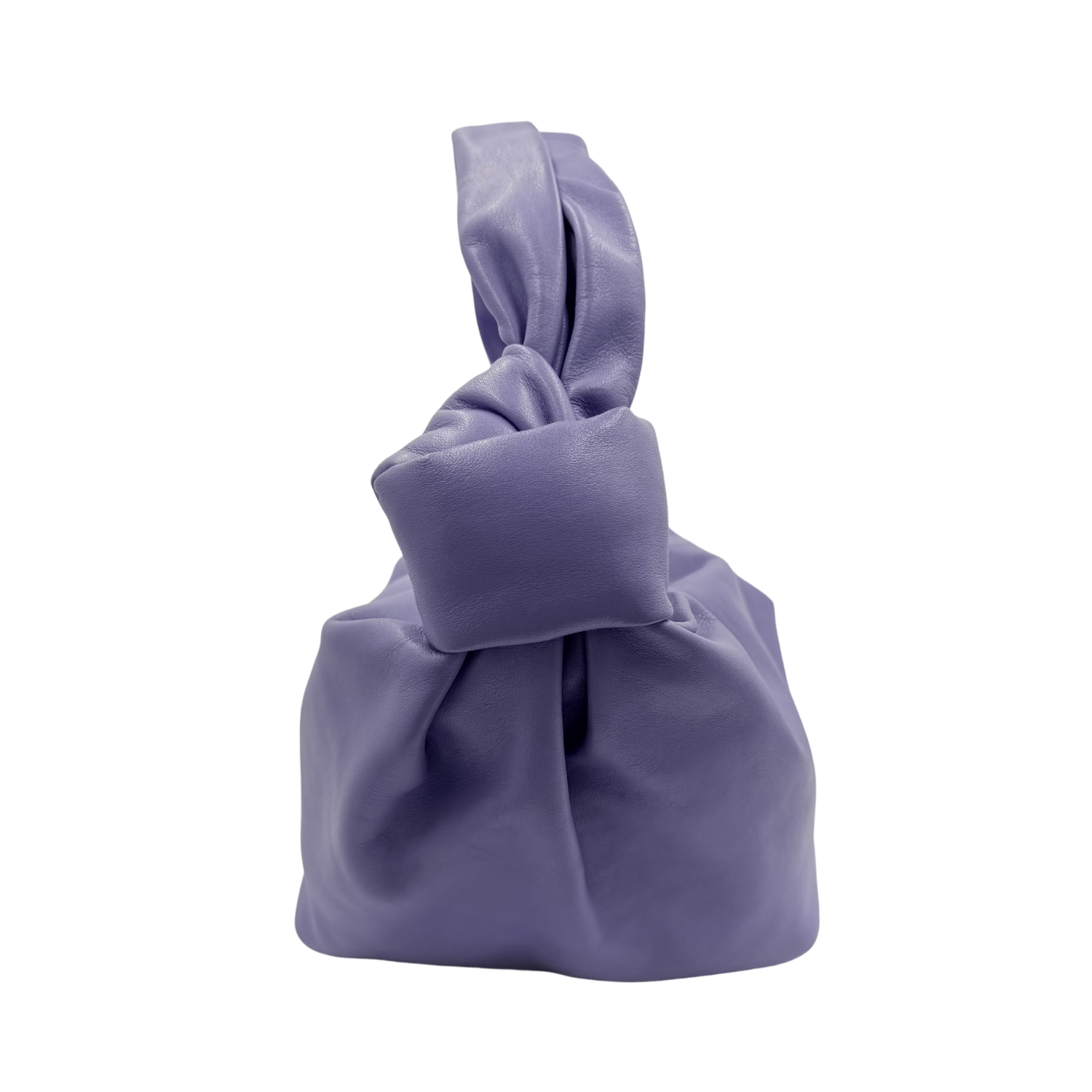Bottega Veneta Nappa Mini Double Knot Bag Lavender