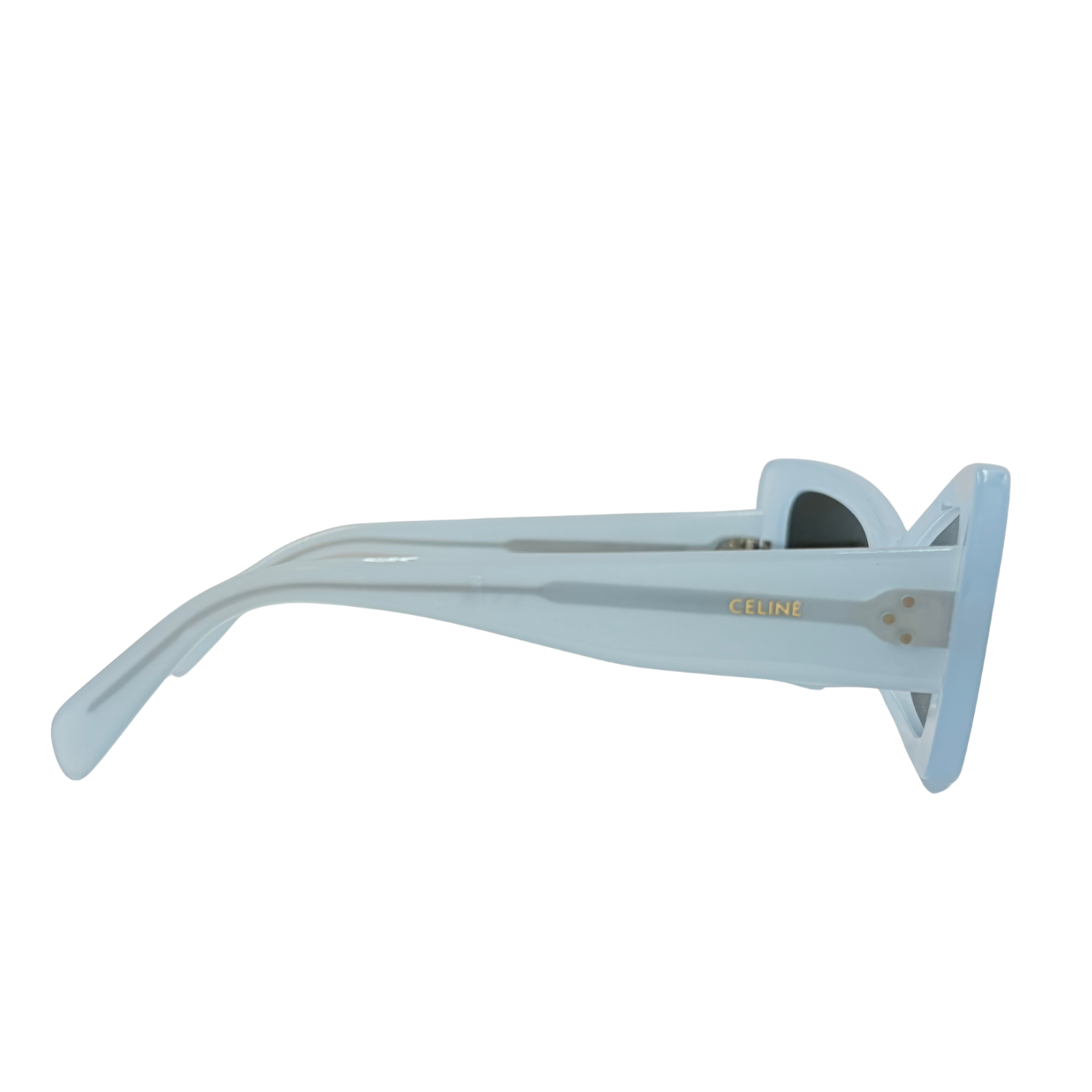 Celine Cat-Eye Tinted Sunglasses Light Blue